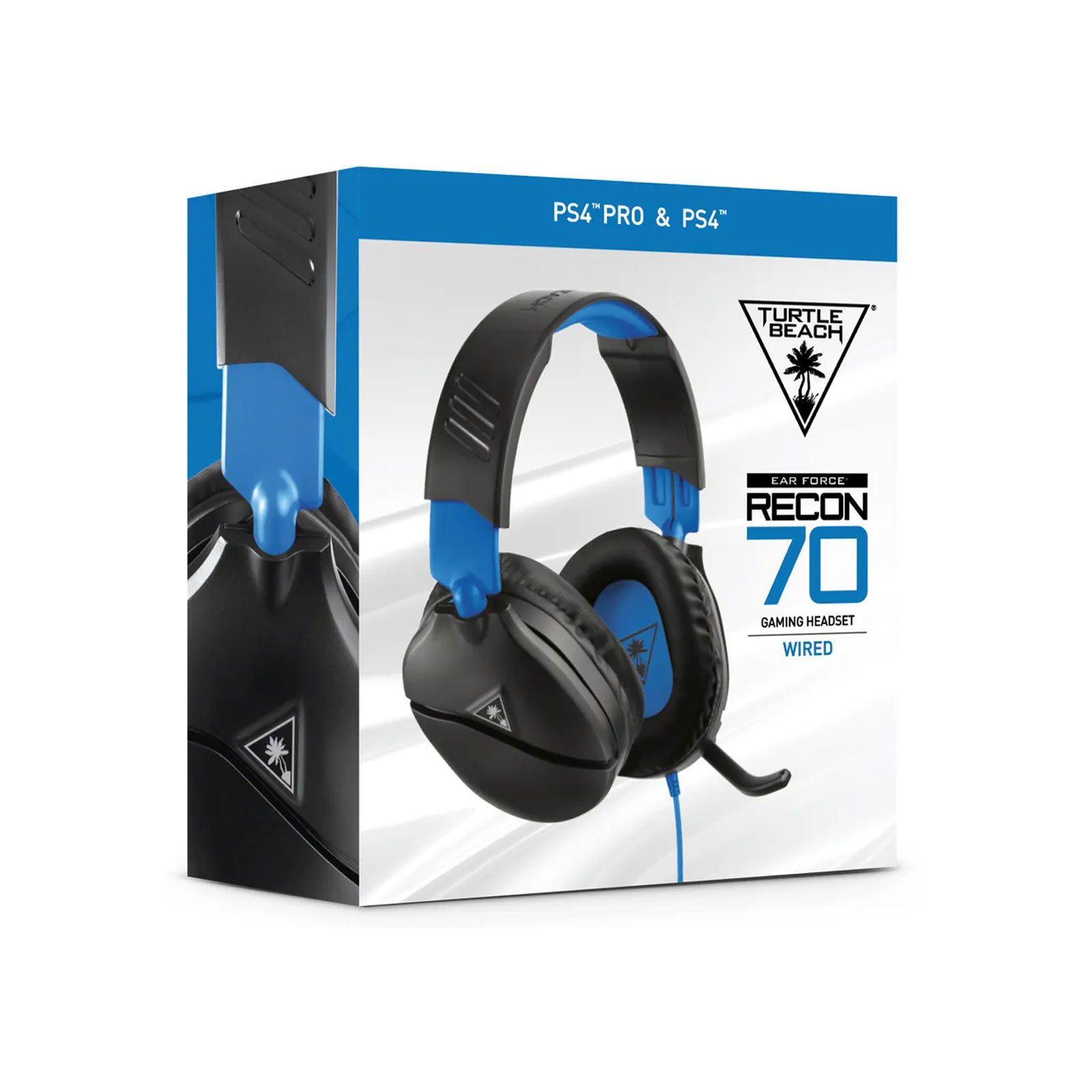 Turtle Beach Recon 70 Gaming-Headset für PlayStation, Schwarz (PS5, PS4, Xbox Series X|S, Xbox One, Nintendo Switch, PC)