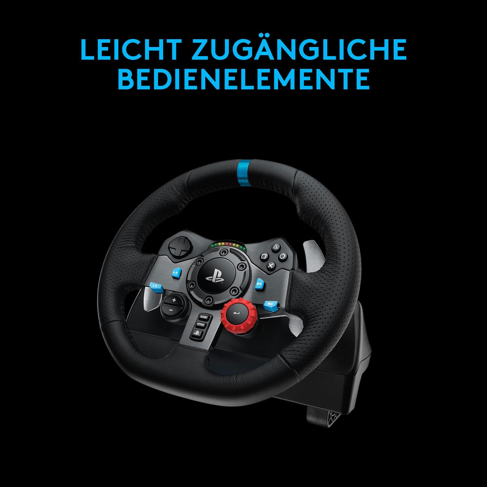 Logitech Bundle G29 Driving Force Racing Wheel + Logitech Astro A10 Playstation Gaming-Headset