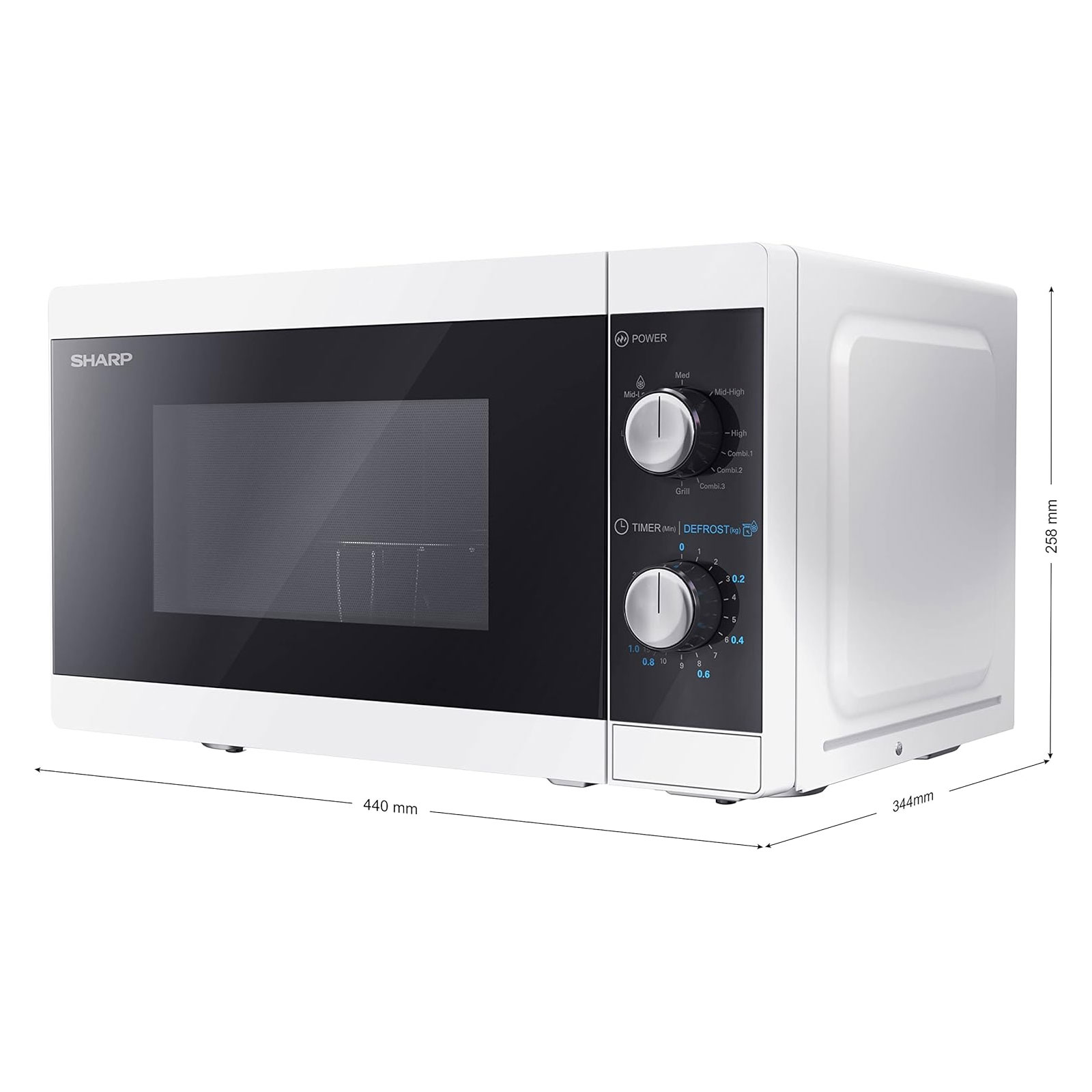 Sharp YC-MG01E-W Mikrowelle