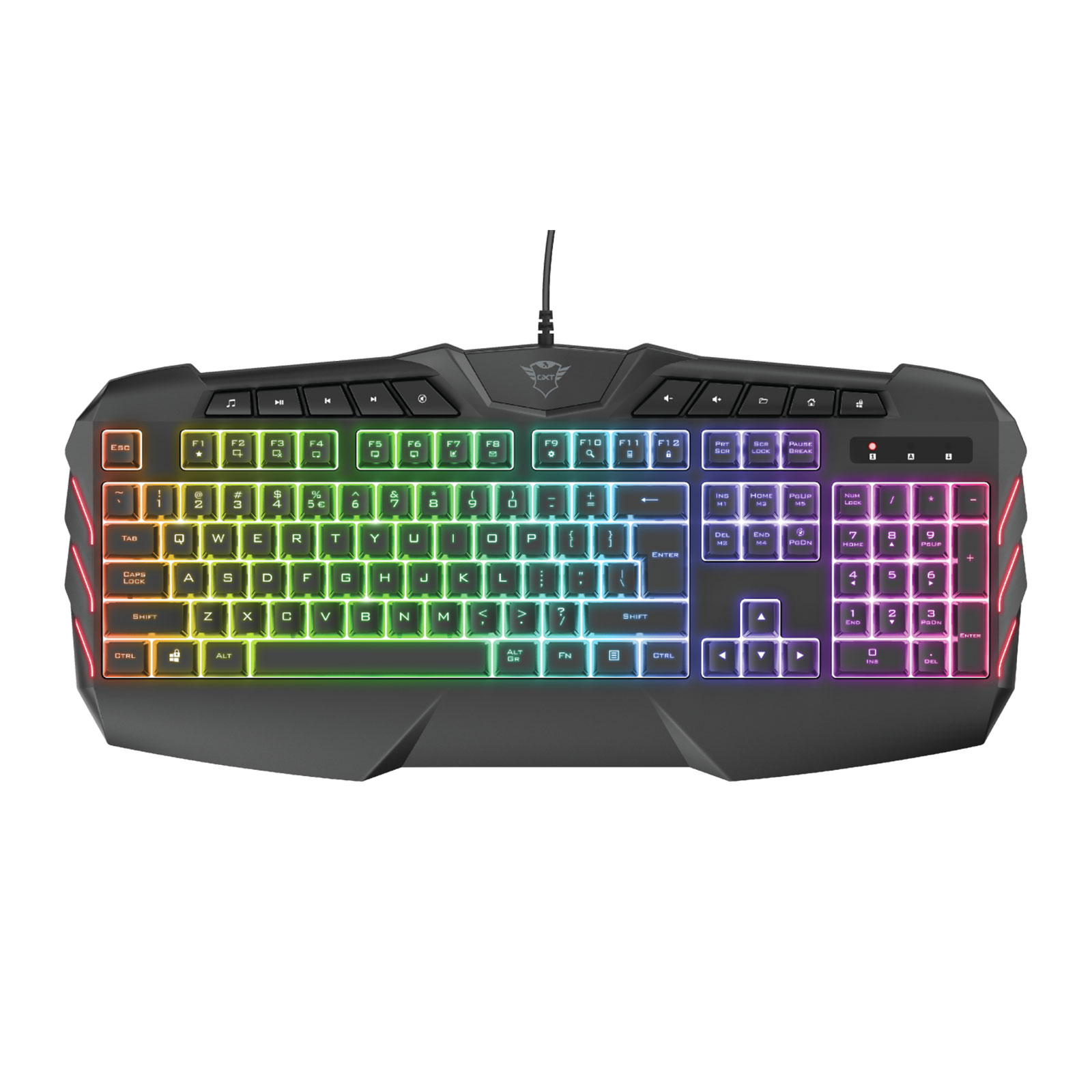 Trust GXT 881 Odyss Semi-Mechanical Keyboard De