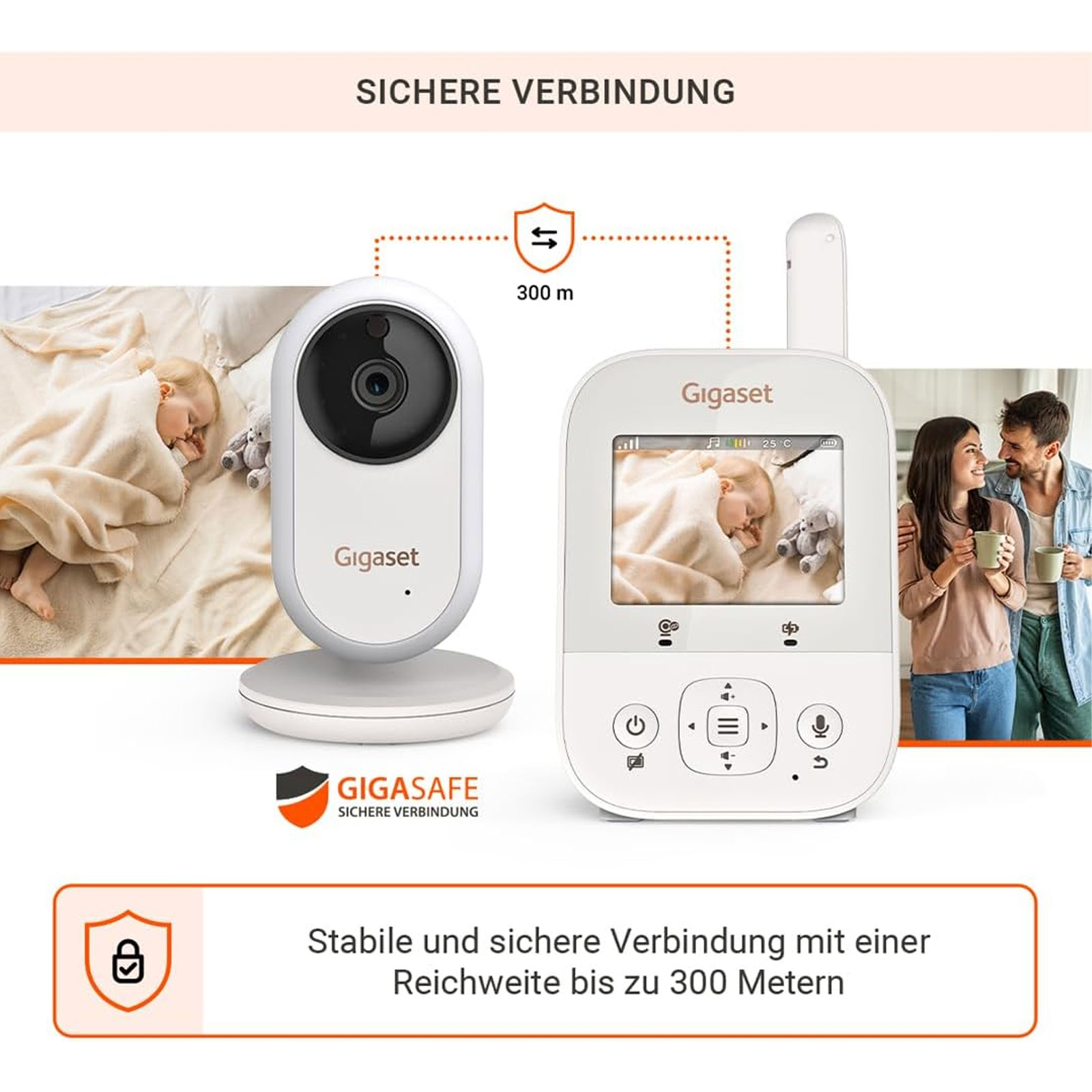 Gigaset BABY 300 Video Babyphone Gigaset BABY 300 Video Babyphone