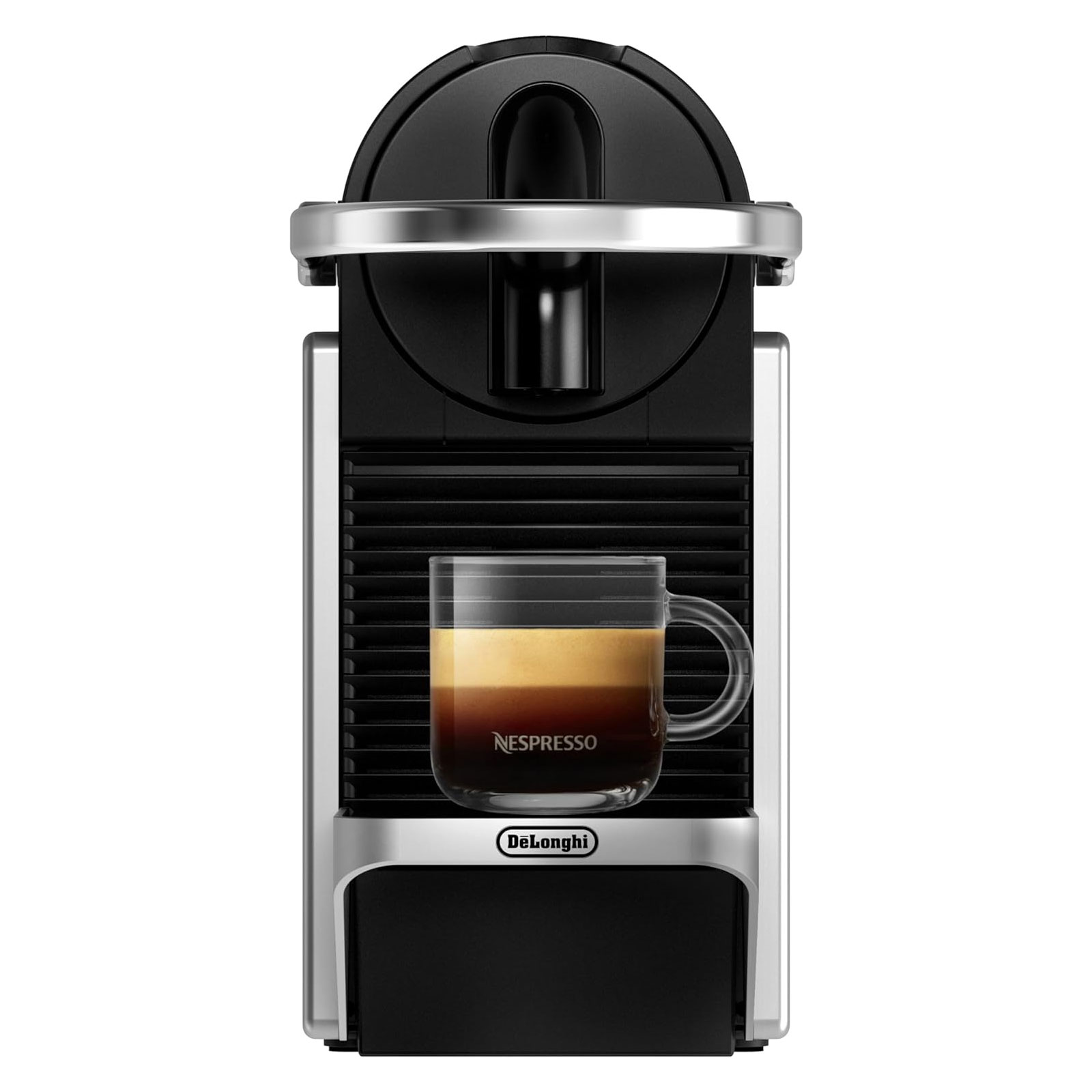 De'Longhi EN127.S PIXIE Re-Design silber Nespresso-Kapselmaschine