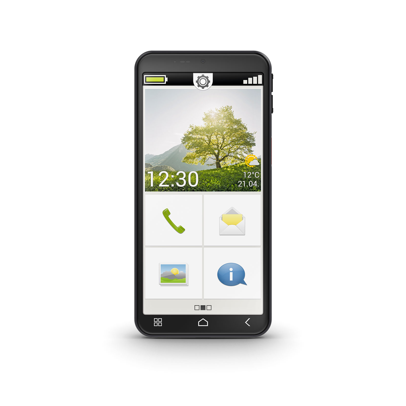 Emporia ME7 Black - emporiaSMART.ME7 - Modell 2025 Smartphone