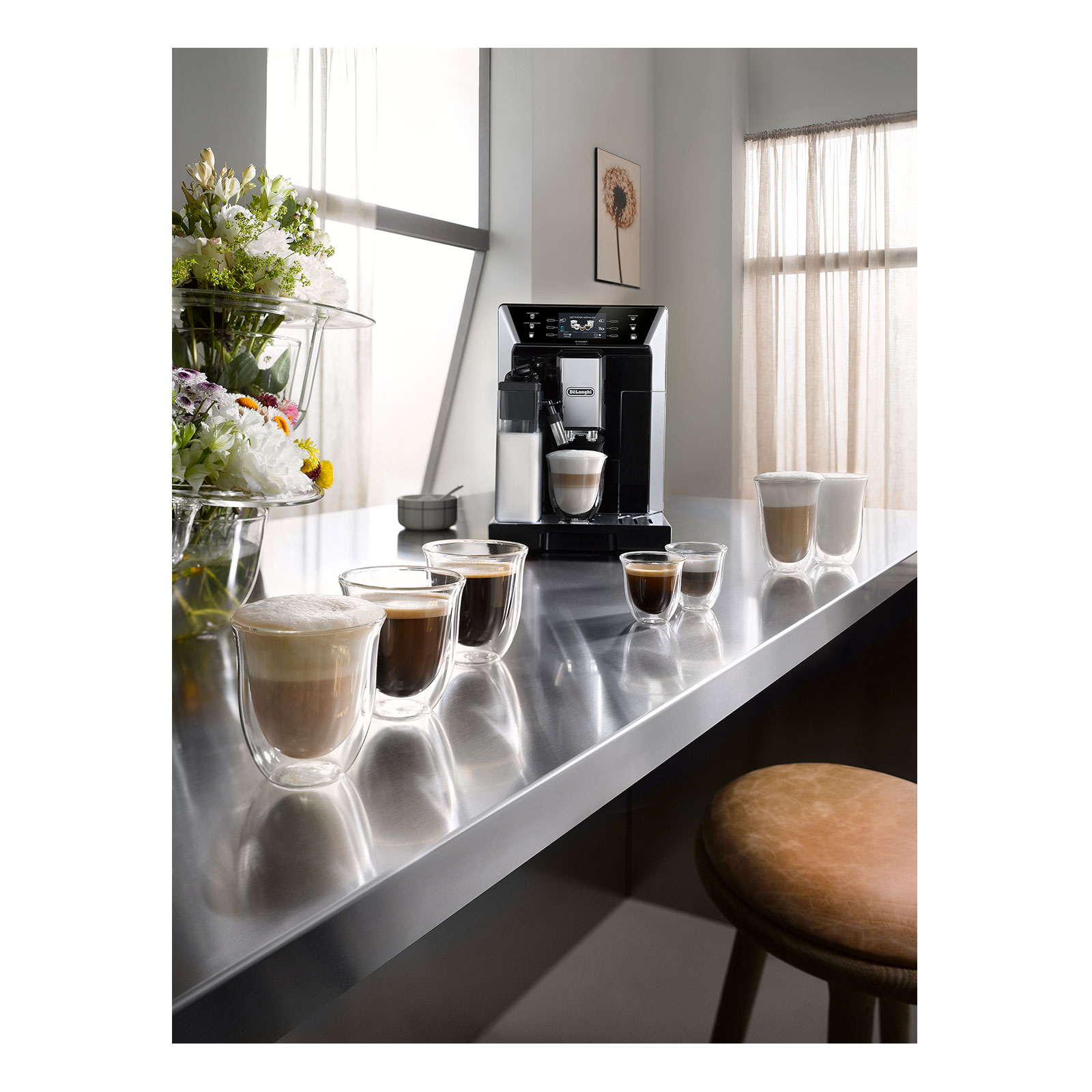 DeLonghi ECAM 556.55.MS PrimaDonna Class Kaffeevollautomat