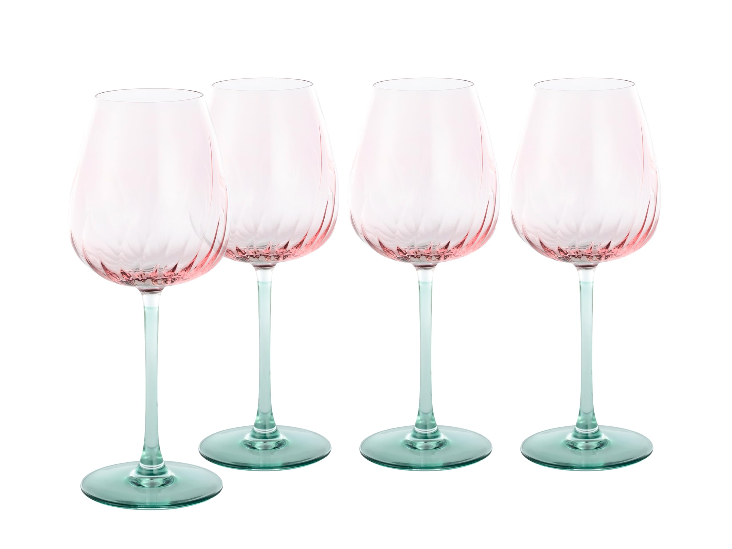 Creatable, 24586, Serie Swirly Spring, 4-teiliges Geschirrset für 4 Personen