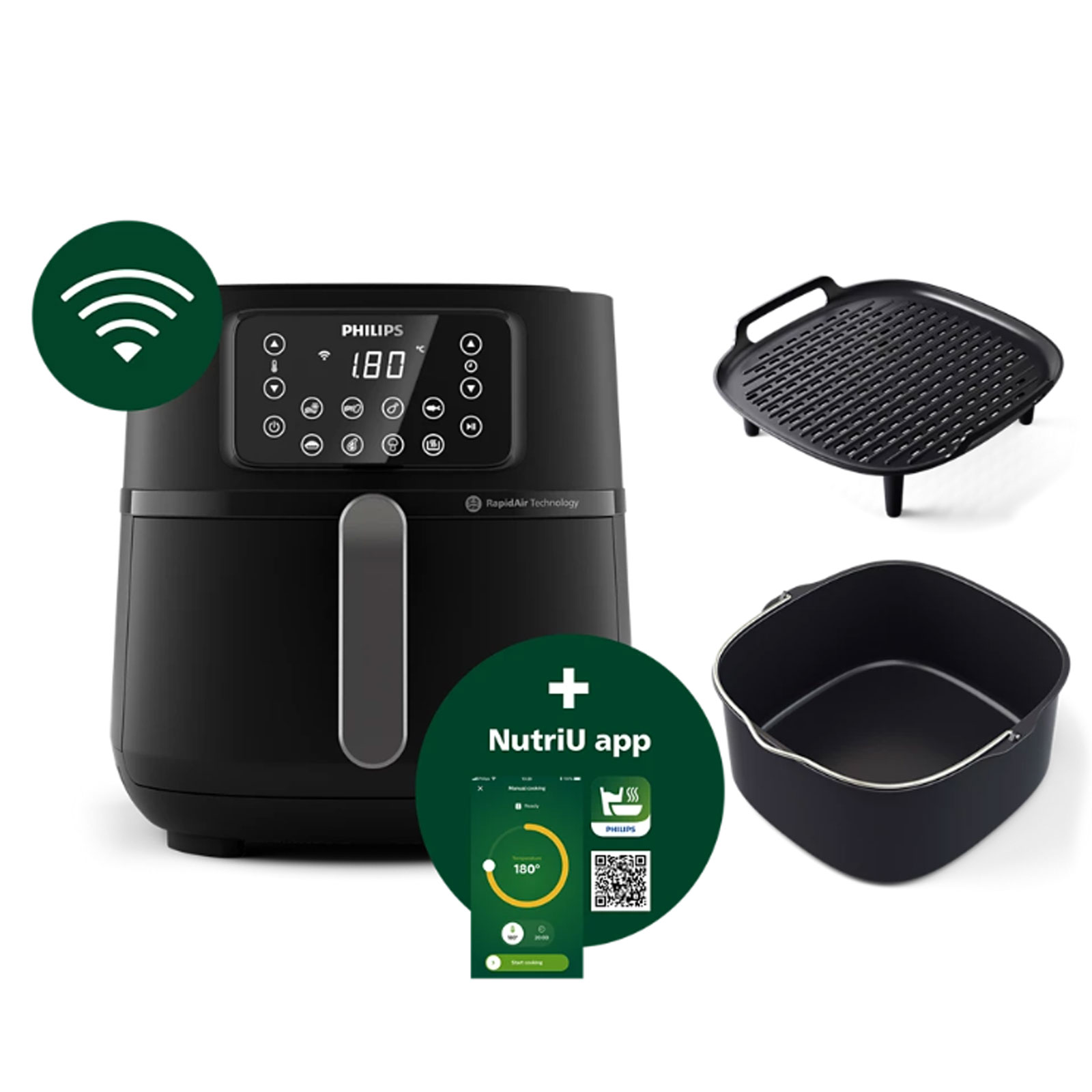 Philips HD9285/96 Airfryer XXl Heißluftfritteuse