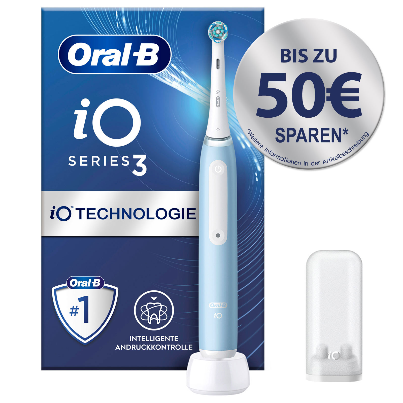 Oral-B Zahnbürste iO 3 Ice Blue