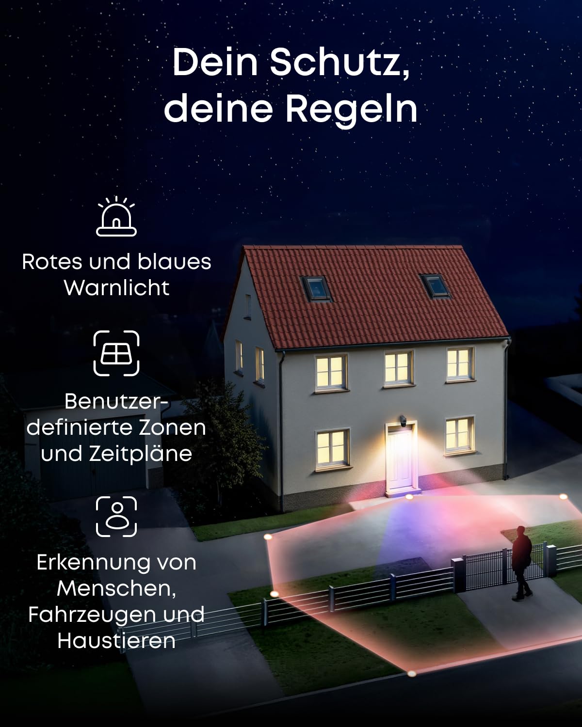 eufy PoE NVR Security System E41, 4× 4K Turret Cameras