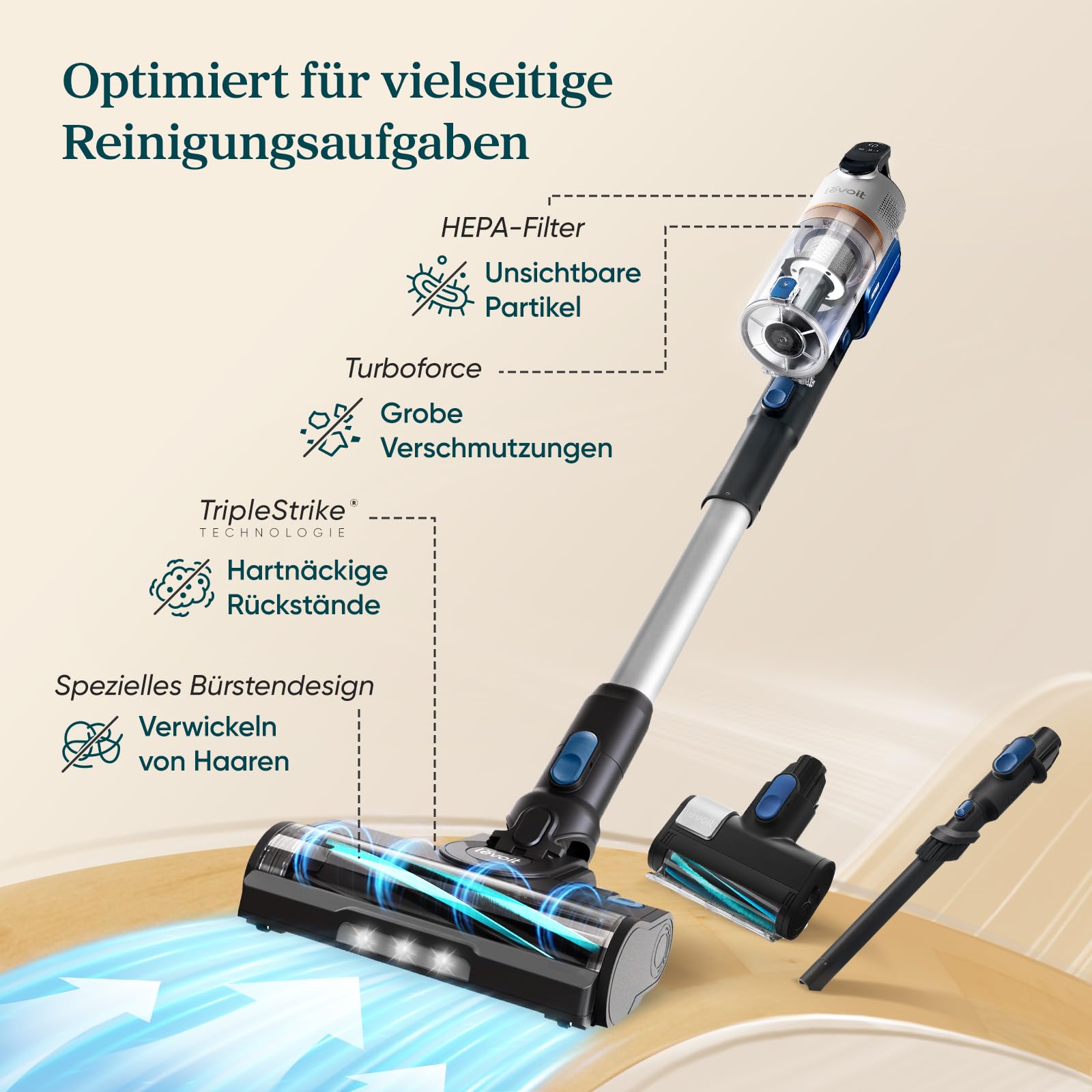 Levoit LVAC-300 Plus Akkustaubsauger