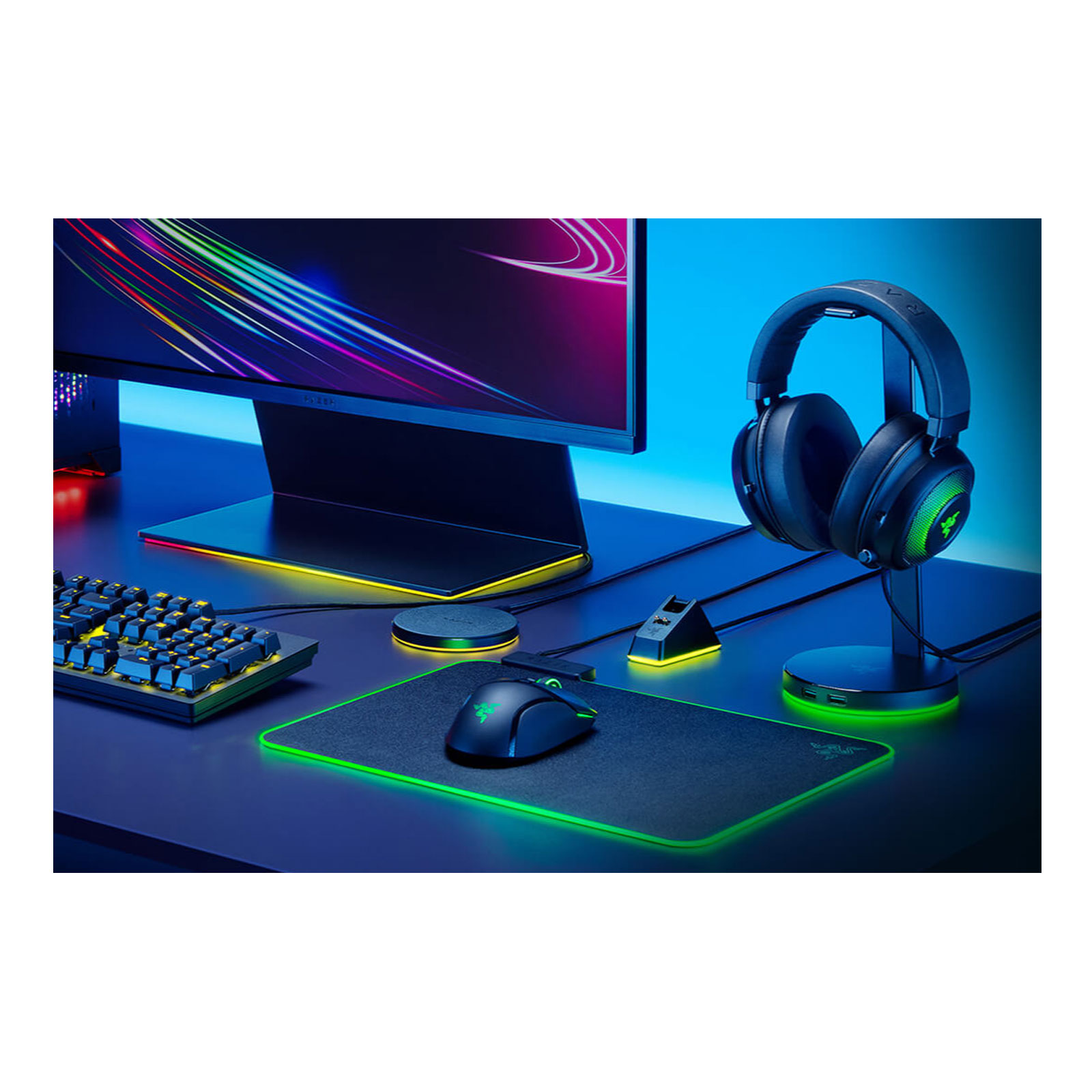 Razer Base Station V2 Chroma RC21-01510100-R3M1 Headset-Ständer