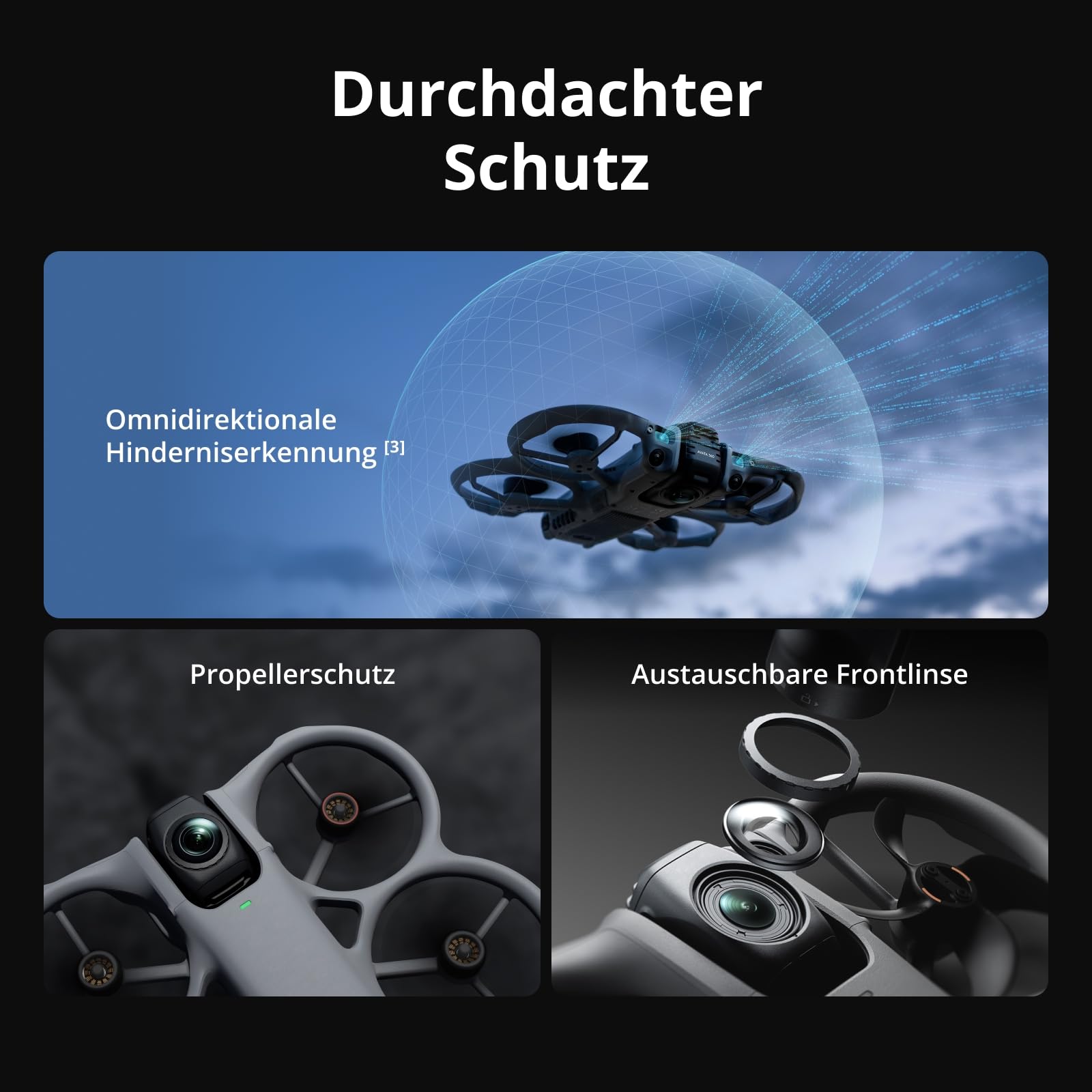 dji Avata 360 (dji RC 2) Drohne mit Kamera