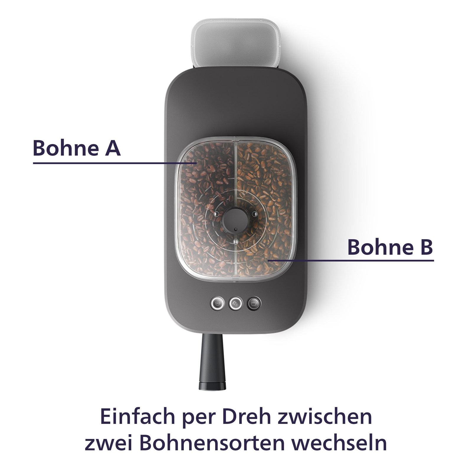 Philips BAR320/60 Baristina schwarz