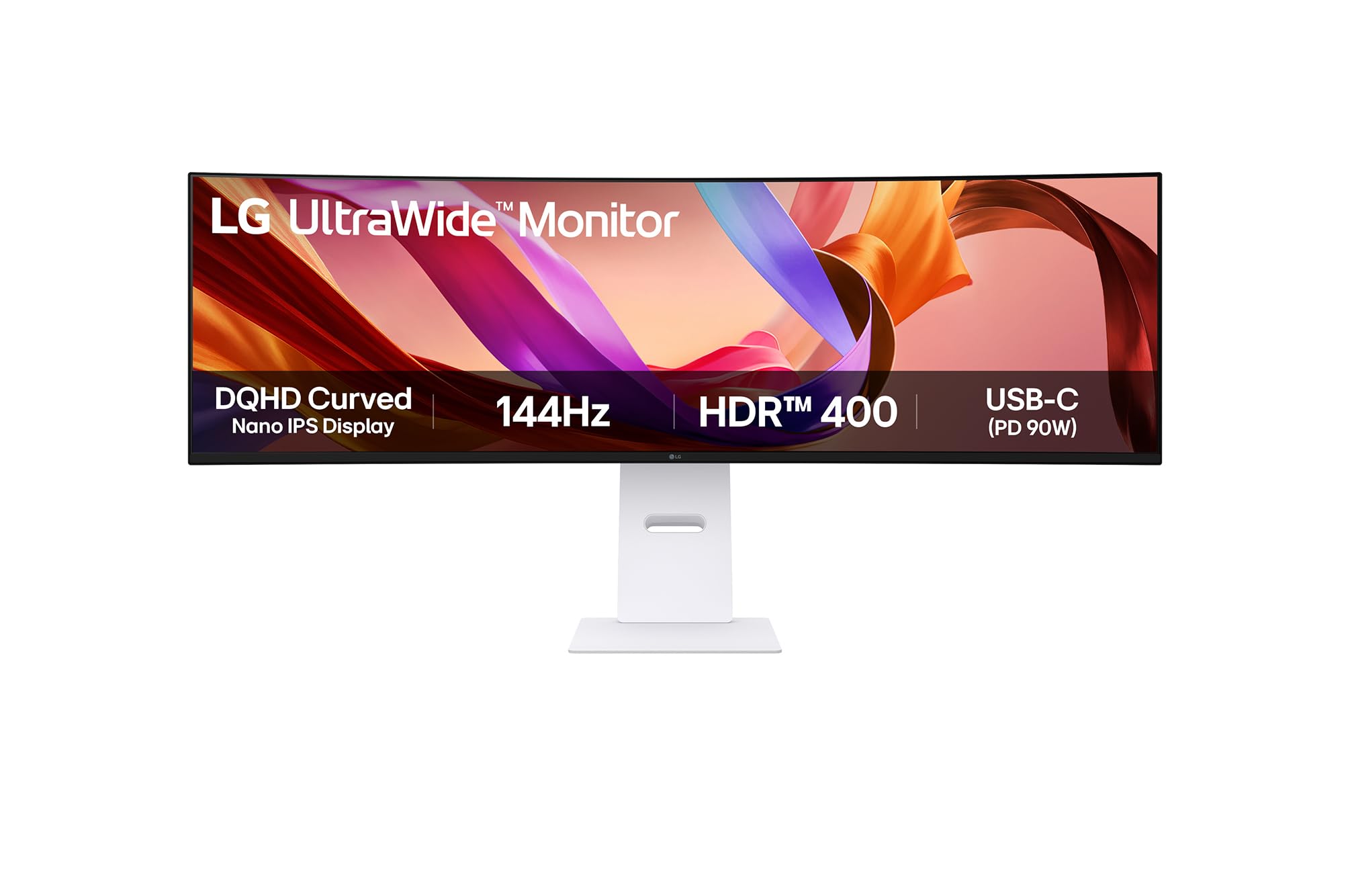 LG UltraWide 49U950A-W.AEU (49 Zoll) 32:9 Curved DQHD Nano IPS Monitor