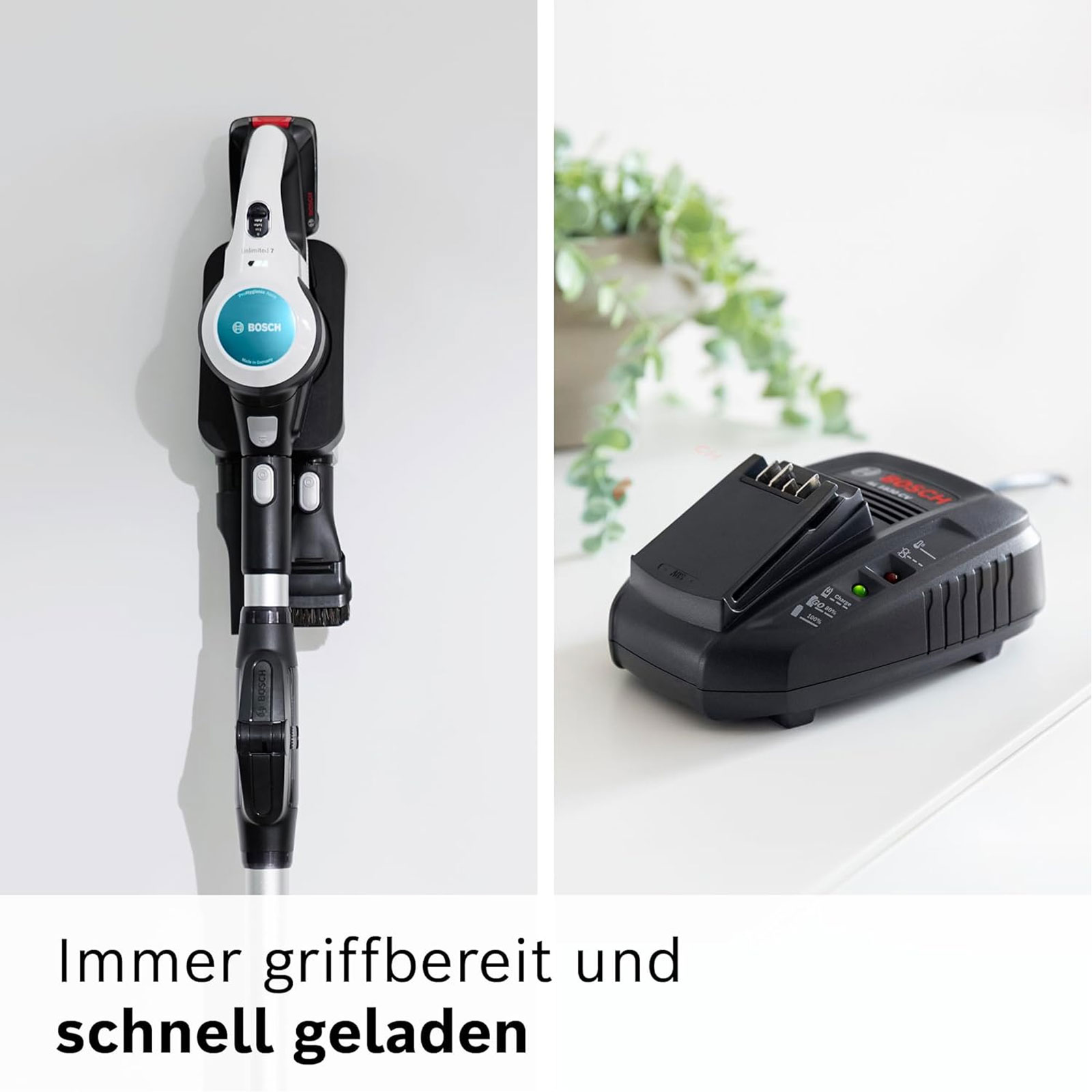 Bosch Unlimited 7 ProHygienic Aqua BKS71HYG1 Akku-Staubsauger