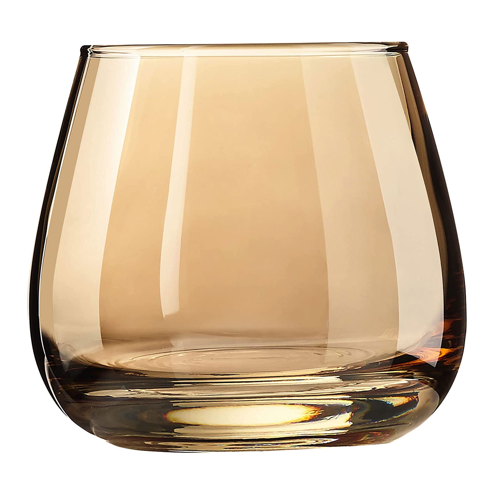 CreaTable, 23523, Serie GLAMOUR Roségold, Whiskyglas 4 teilig
