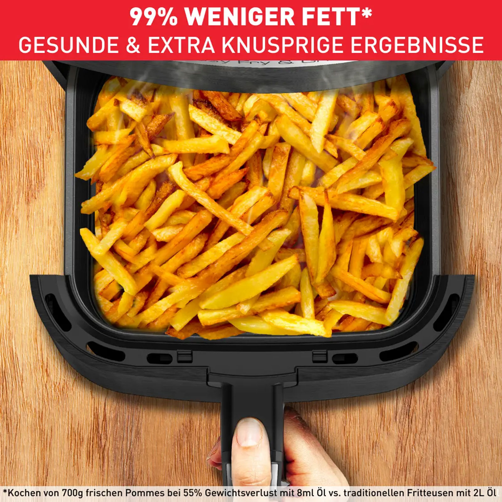 TEFAL EY5018 Easy Fry & Grill XL Heißluftfritteuse