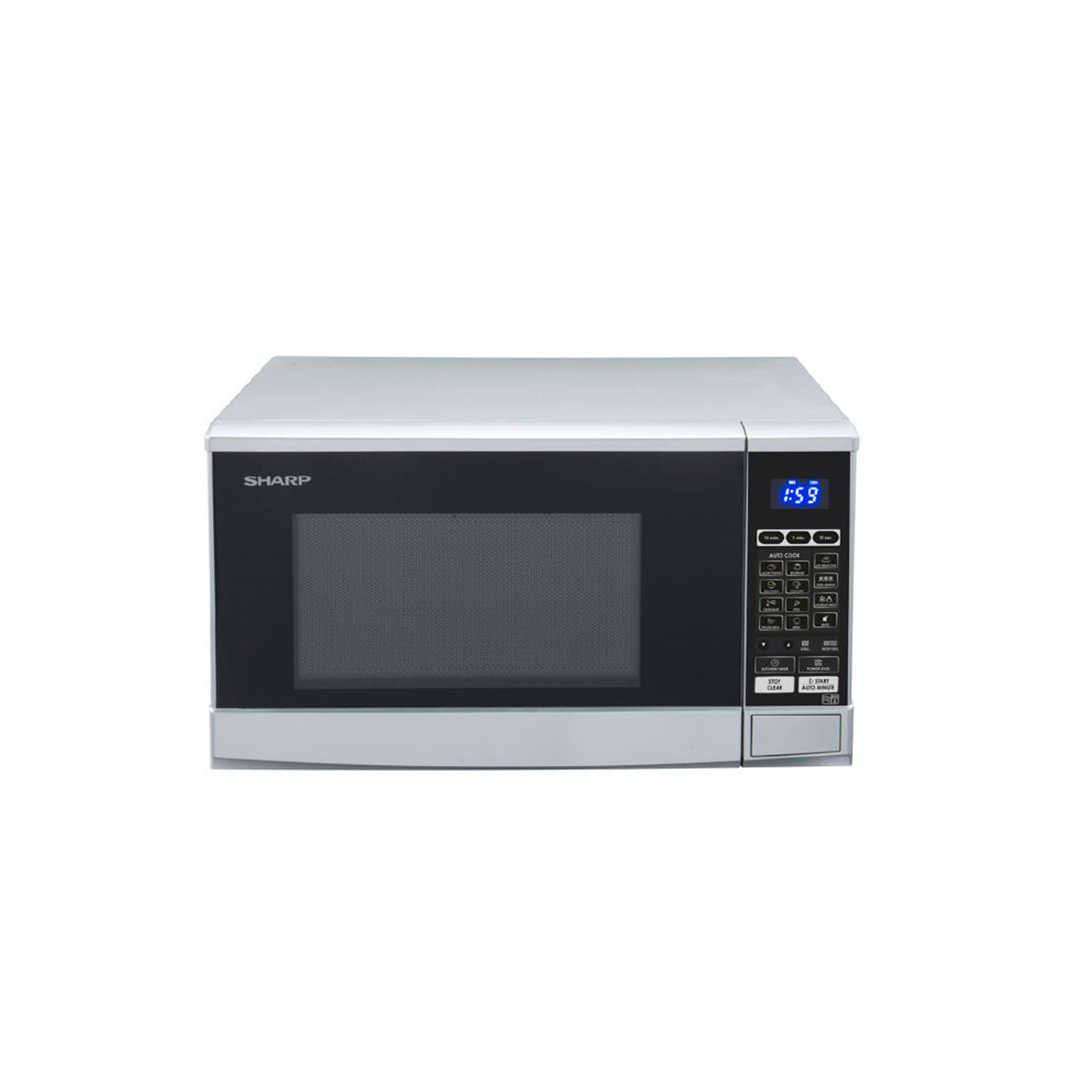 Sharp R670S Mikrowelle silber