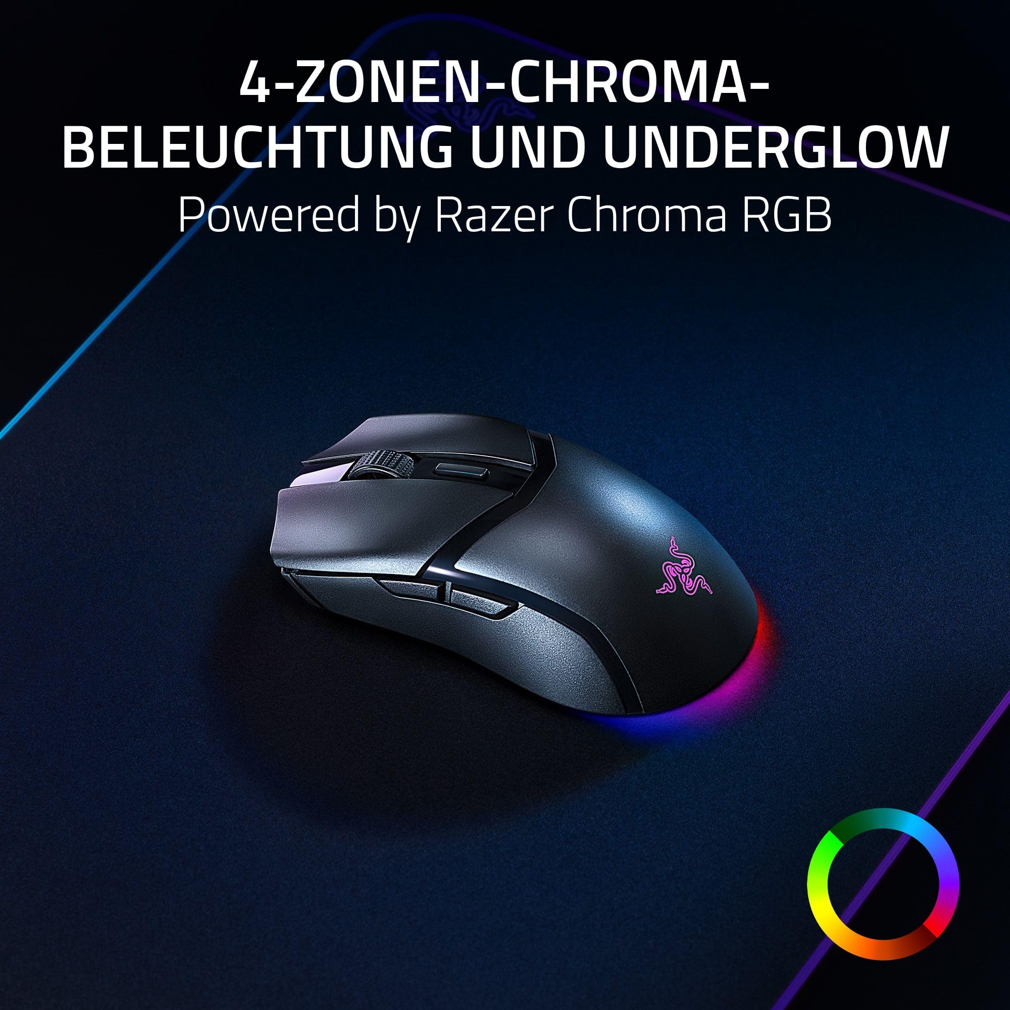 Razer Cobra HyperSpeed - kabellose Leichte anpassbare Gaming-Maus