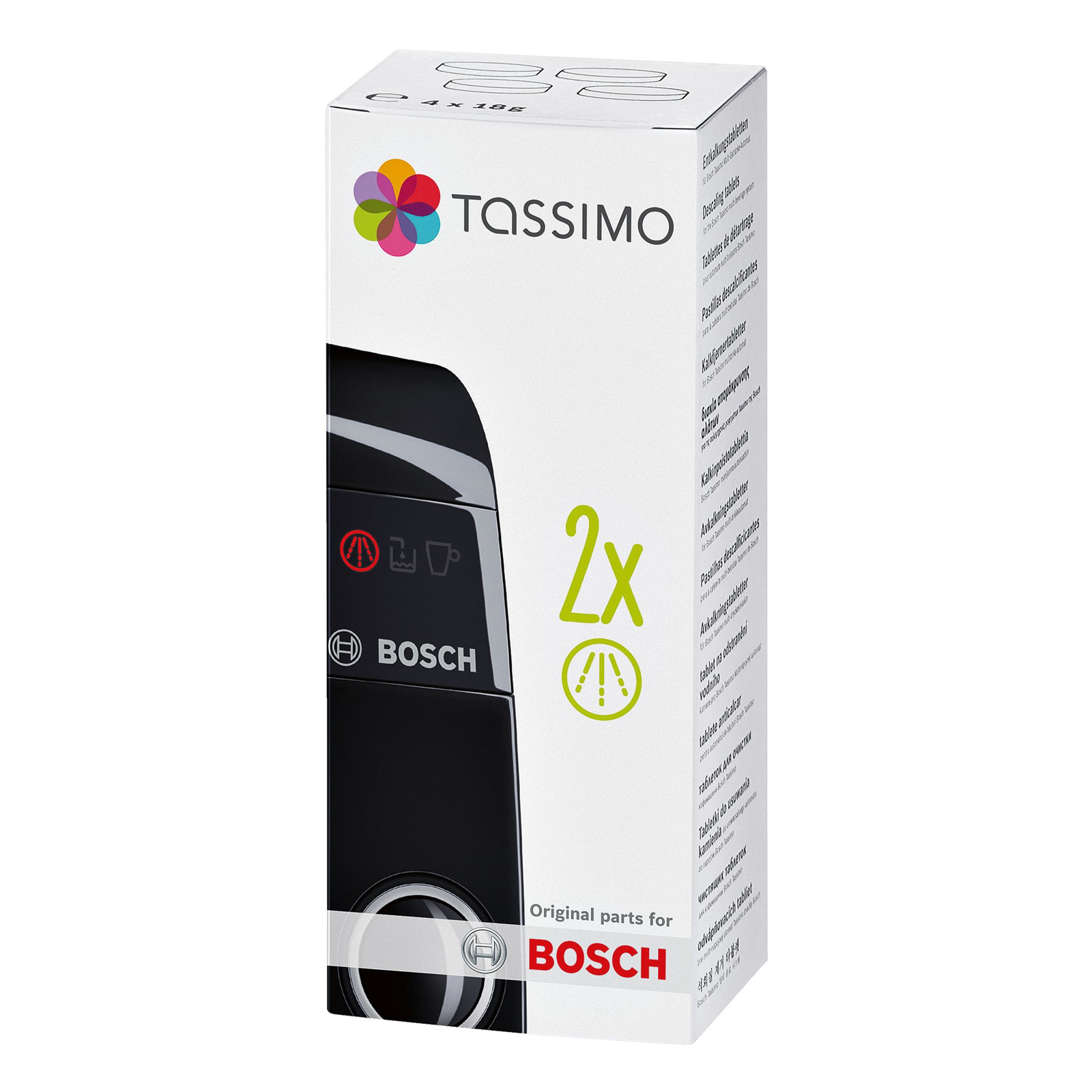 Bosch TCZ6004 Entkalkungstabletten 4 Stück