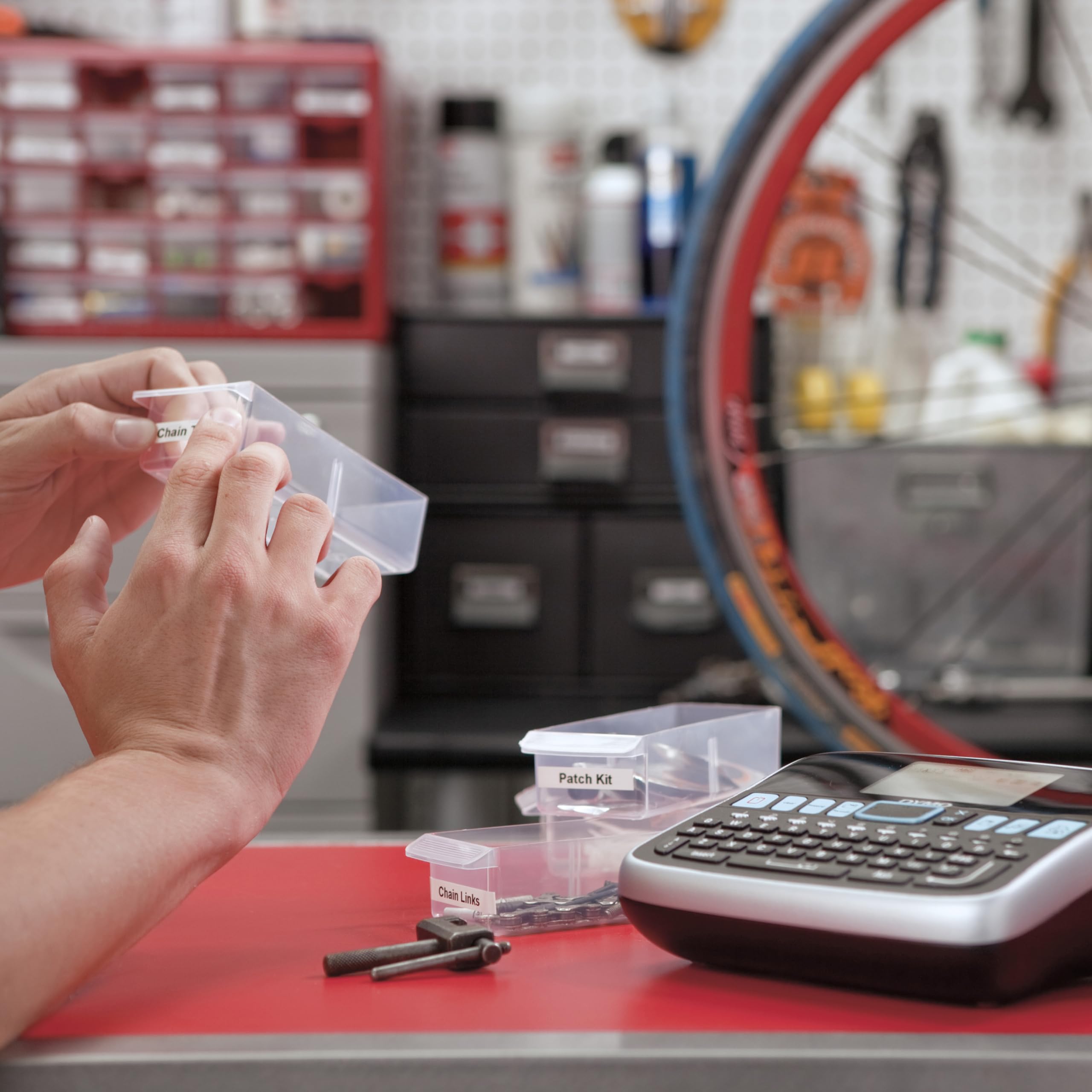 Dymo LabelManager 360D 6/9/12/19 mm D1-Bänder Qwerty UK/HK Beschriftungsgerät