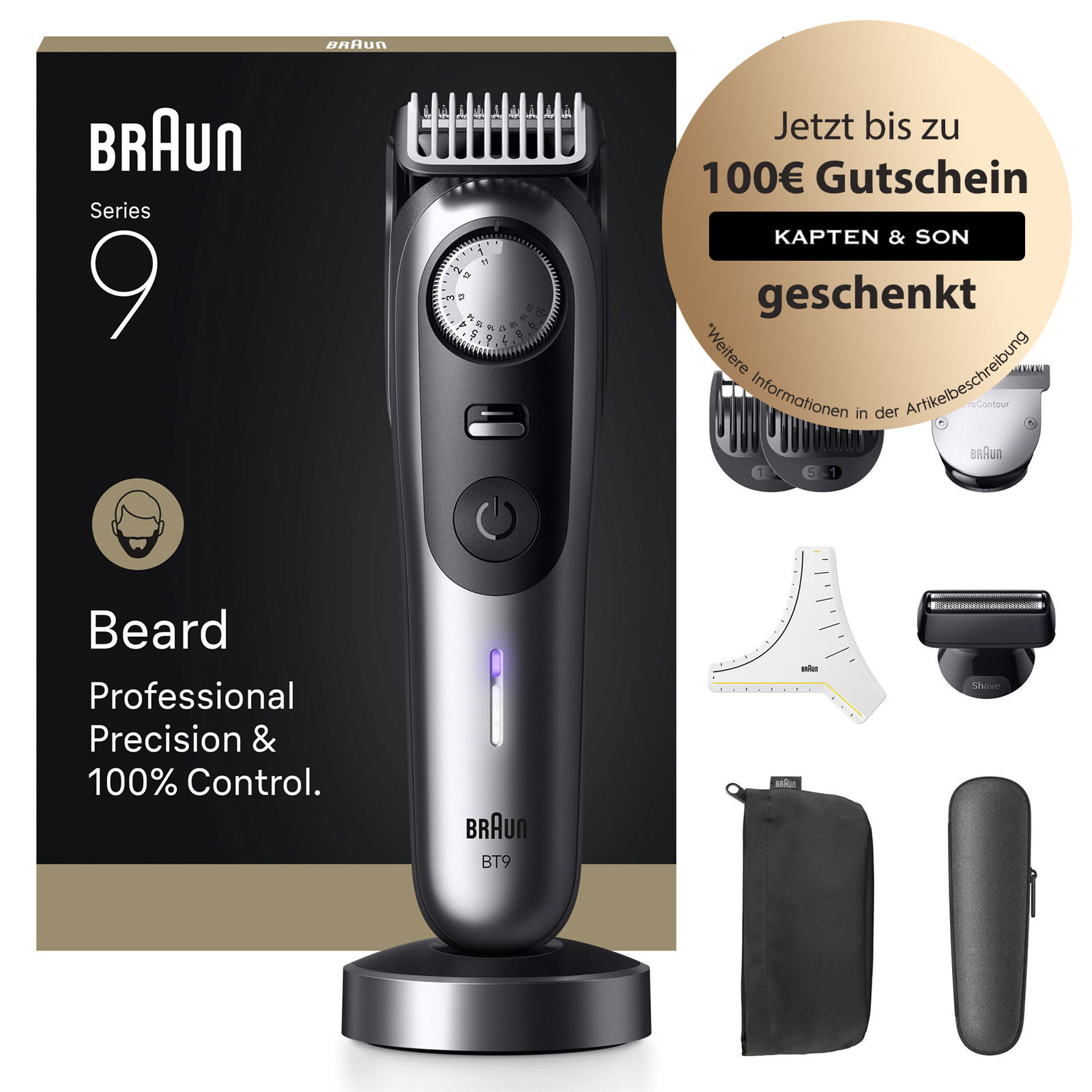 BRAUN Series 9 Barttrimmer