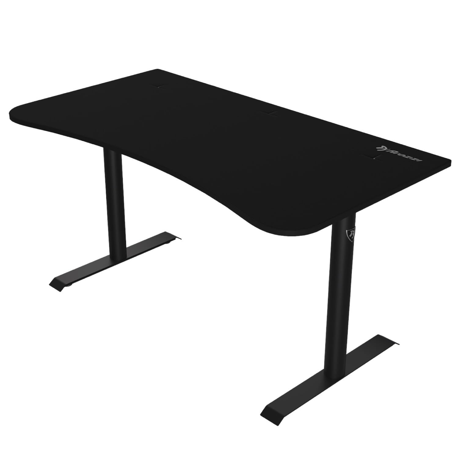 Arozzi Arena Medium Gaming-Tisch, Pure Black, 140 x 75,5 cm
