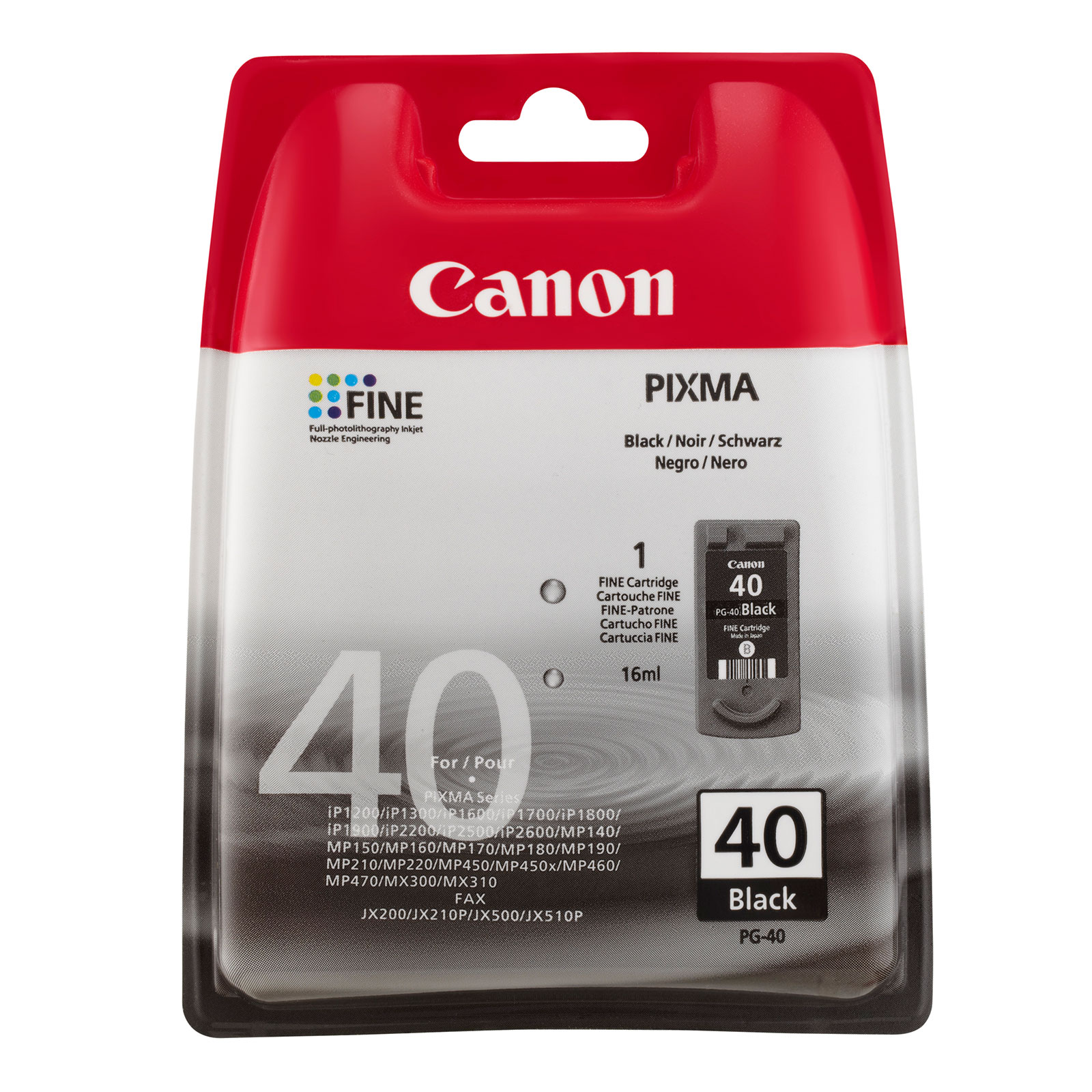 Canon PG-40 Druckerpatrone Schwarz