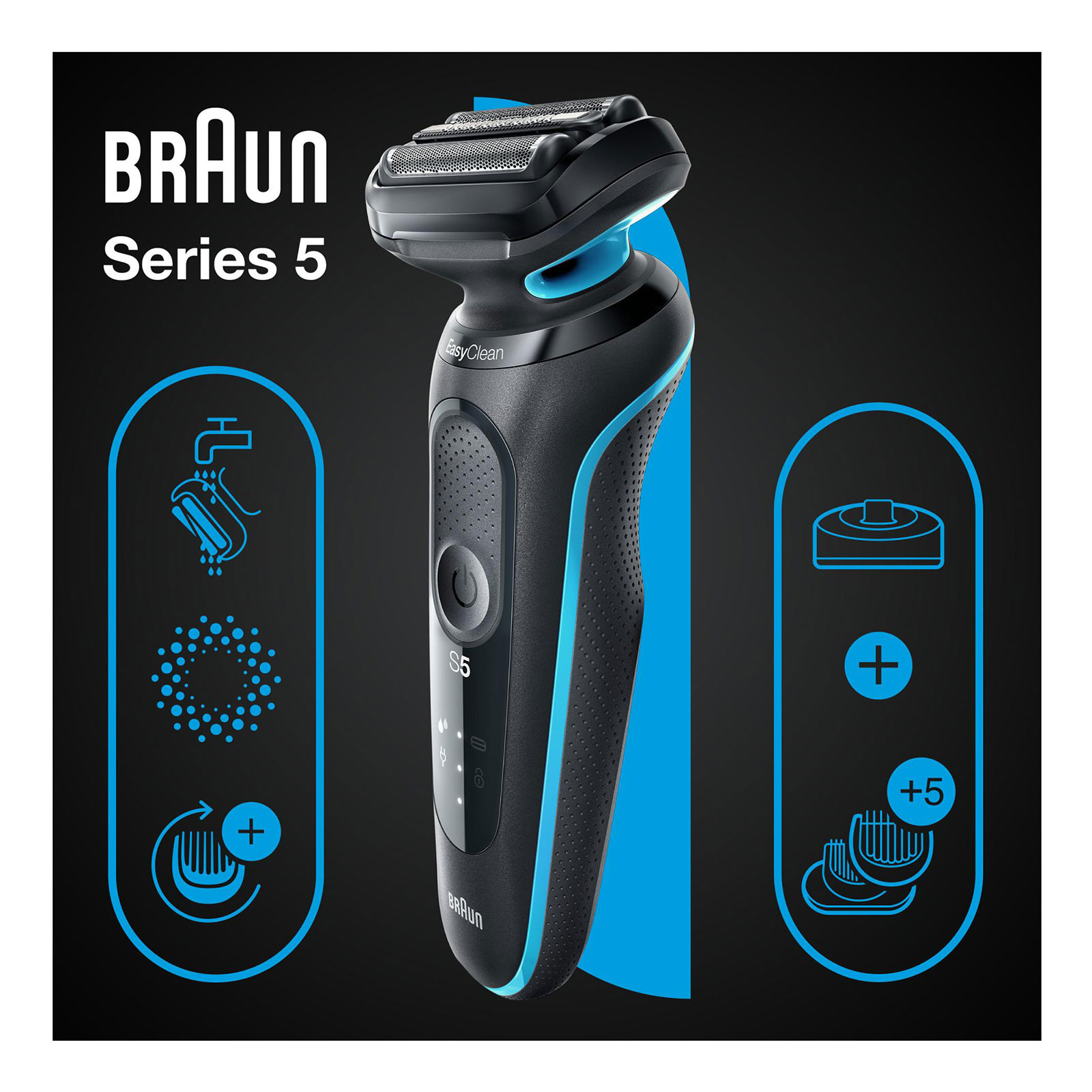 Braun Series 5 - 51-M4500CS Akkurasierer