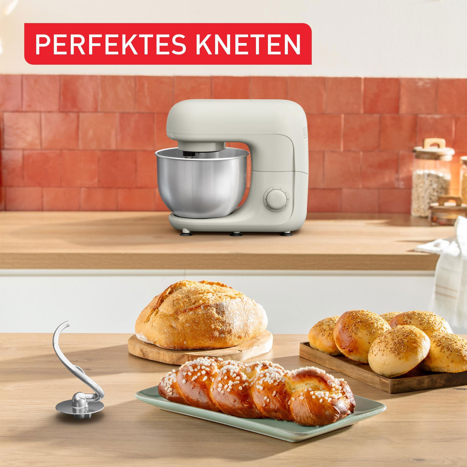 Tefal Küchenmaschine Bake Essential QB1601 Tefal Küchenmaschine Bake Essential QB1601