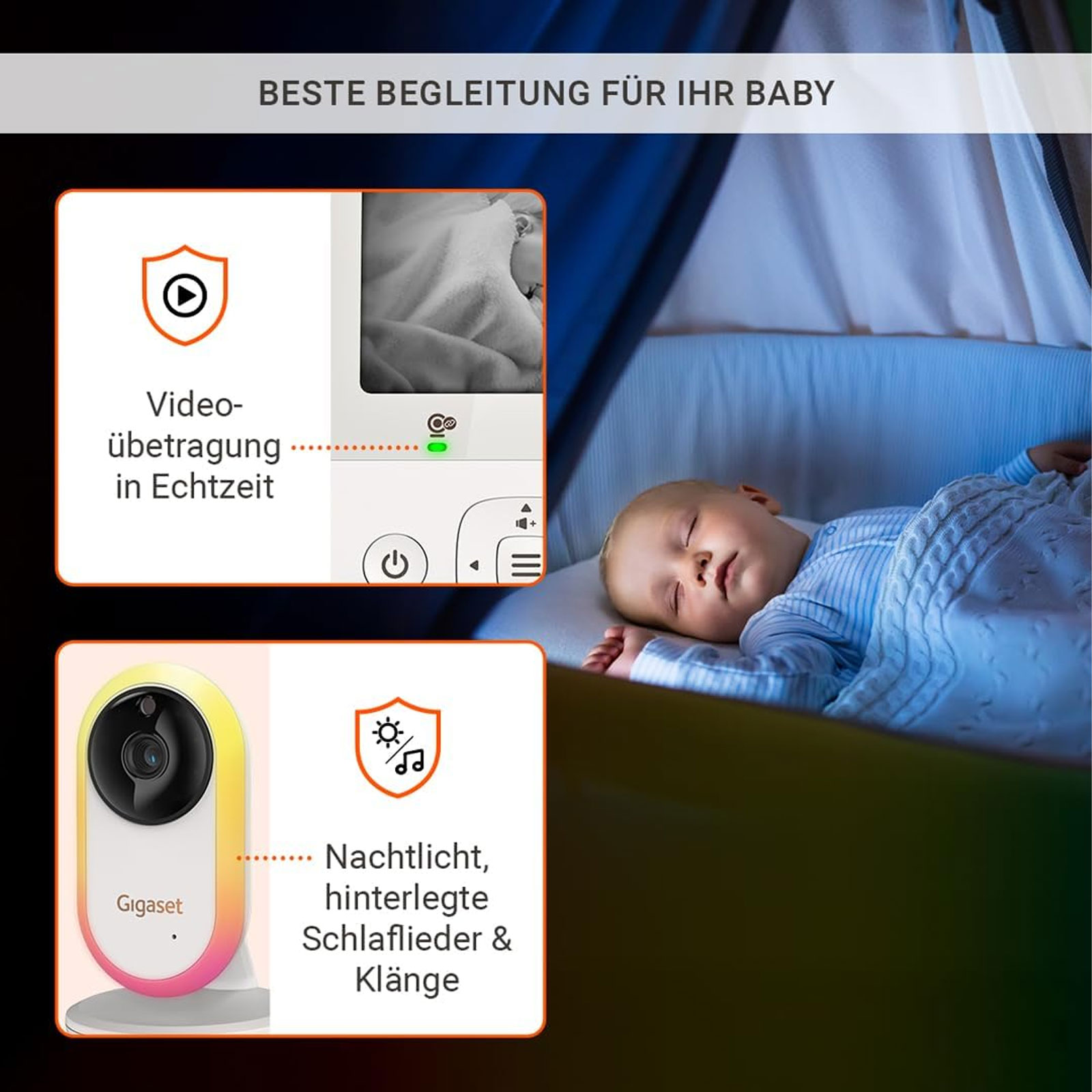 Gigaset BABY 300 Video Babyphone Gigaset BABY 300 Video Babyphone