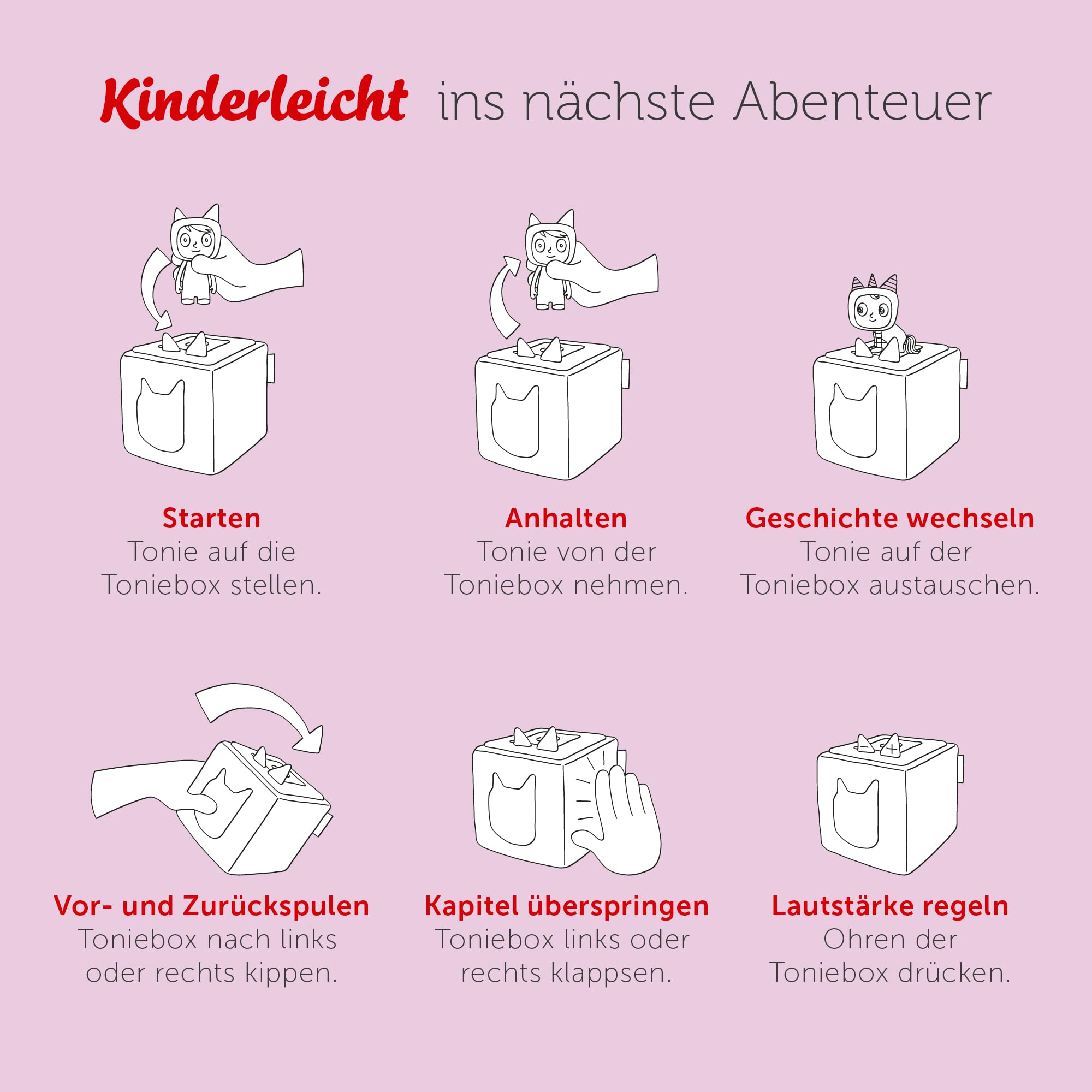 tonies Hörfiguren für Toniebox, Disney Wish, Original-Hörspiel zum Film