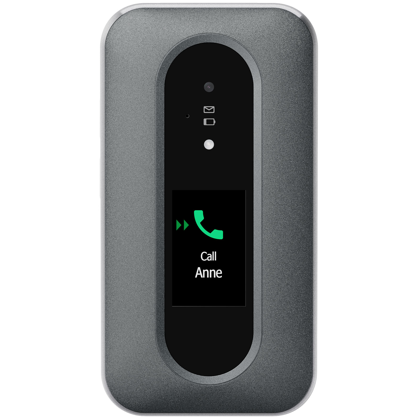 Doro Leva L30 graphit-weiß Handy (Seniorenhandy, Klapp)