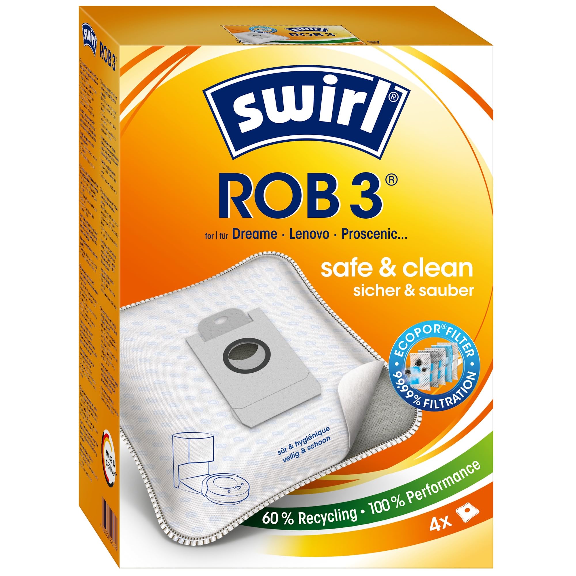 Swirl® ROB 3®Beutel