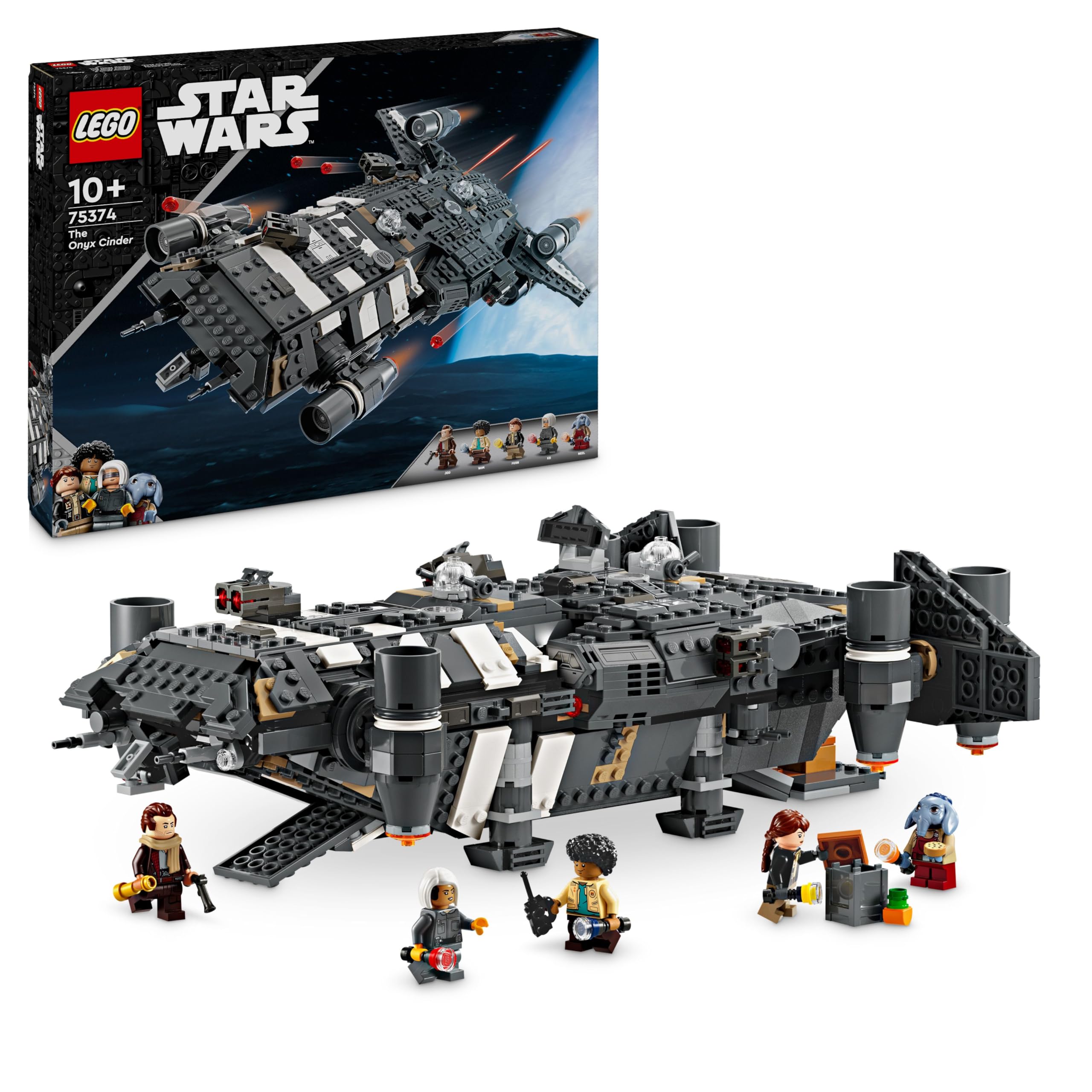LEGO Star Wars: Skeleton Crew Die Onyx Cinder, Spielzeug-Sternenschiff