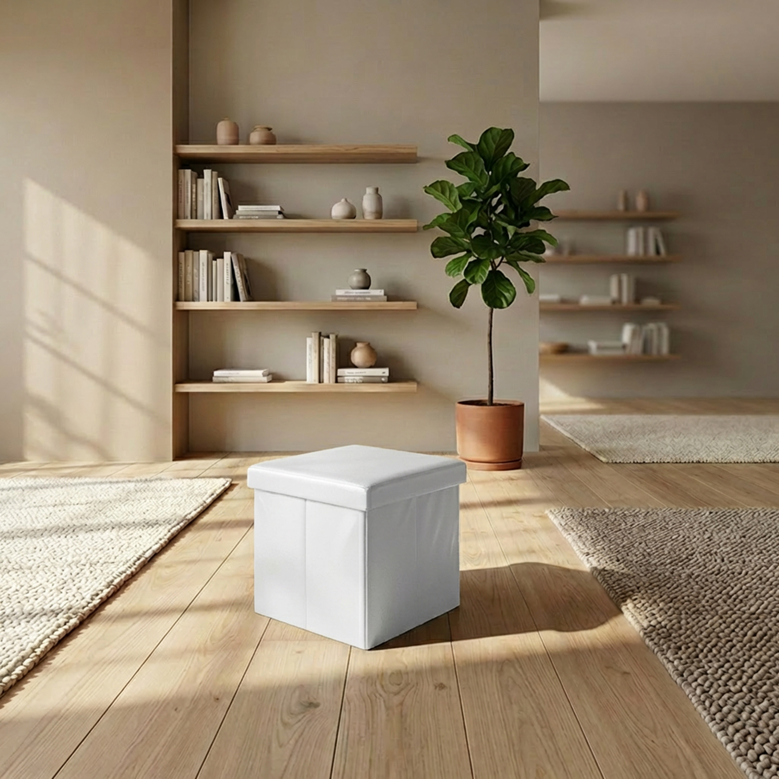 Echtwerk Sitzwürfel/Aufbewahrungsbox "StoreCube"