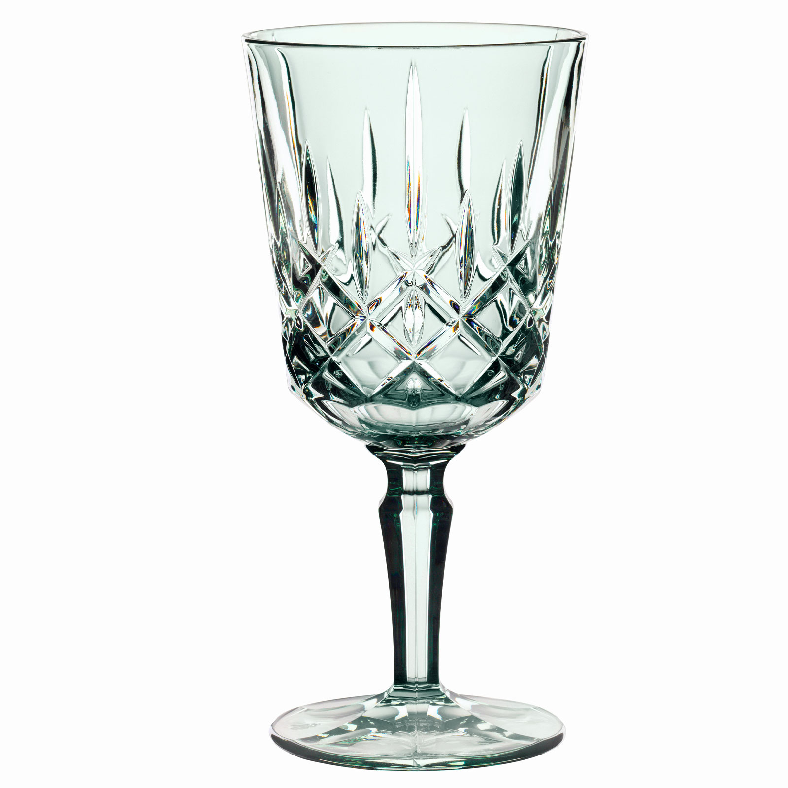 Nachtmann, 2-teiliges Weingläser-Set, Grüne Cocktailgläser/Weingläser, Kristallglas, 355 ml, Mint, Noblesse Colors, 105220