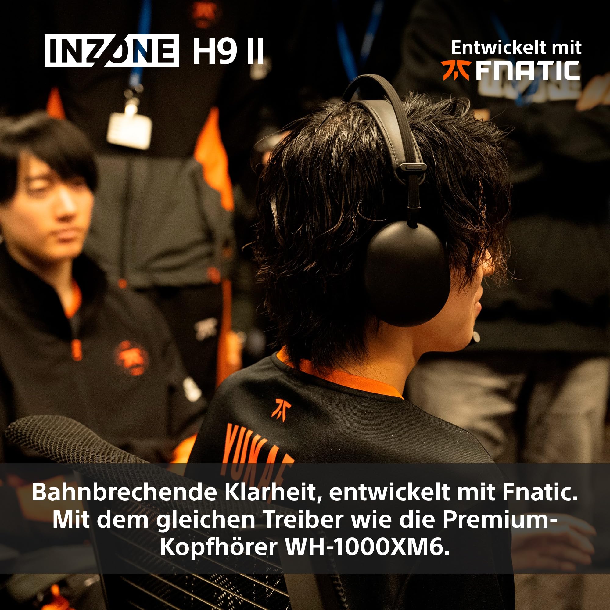 Sony INZONE H9 II Kabelloses Noise Canceling PC-Gaming Headset, Leicht