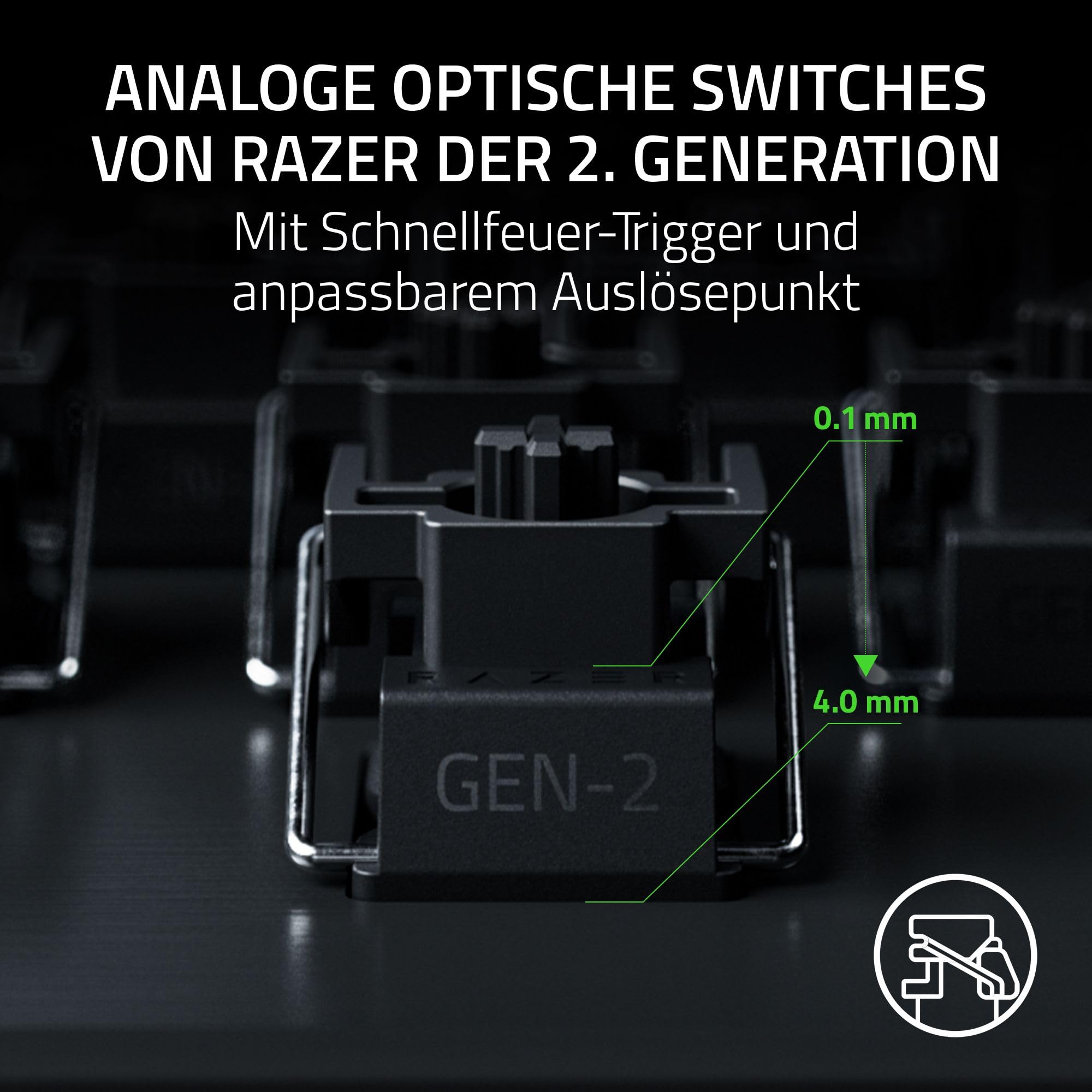 Razer Huntsman V3 Pro Tenkeyless 8KHz - TKL PC-Gaming Tastatur