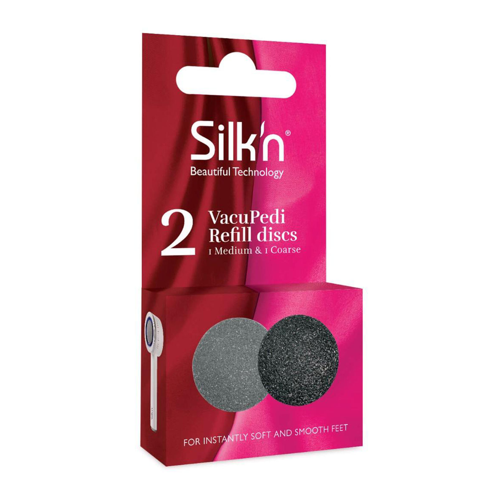 Silk'n VacuPedi Schleifscheiben Medium & Grob