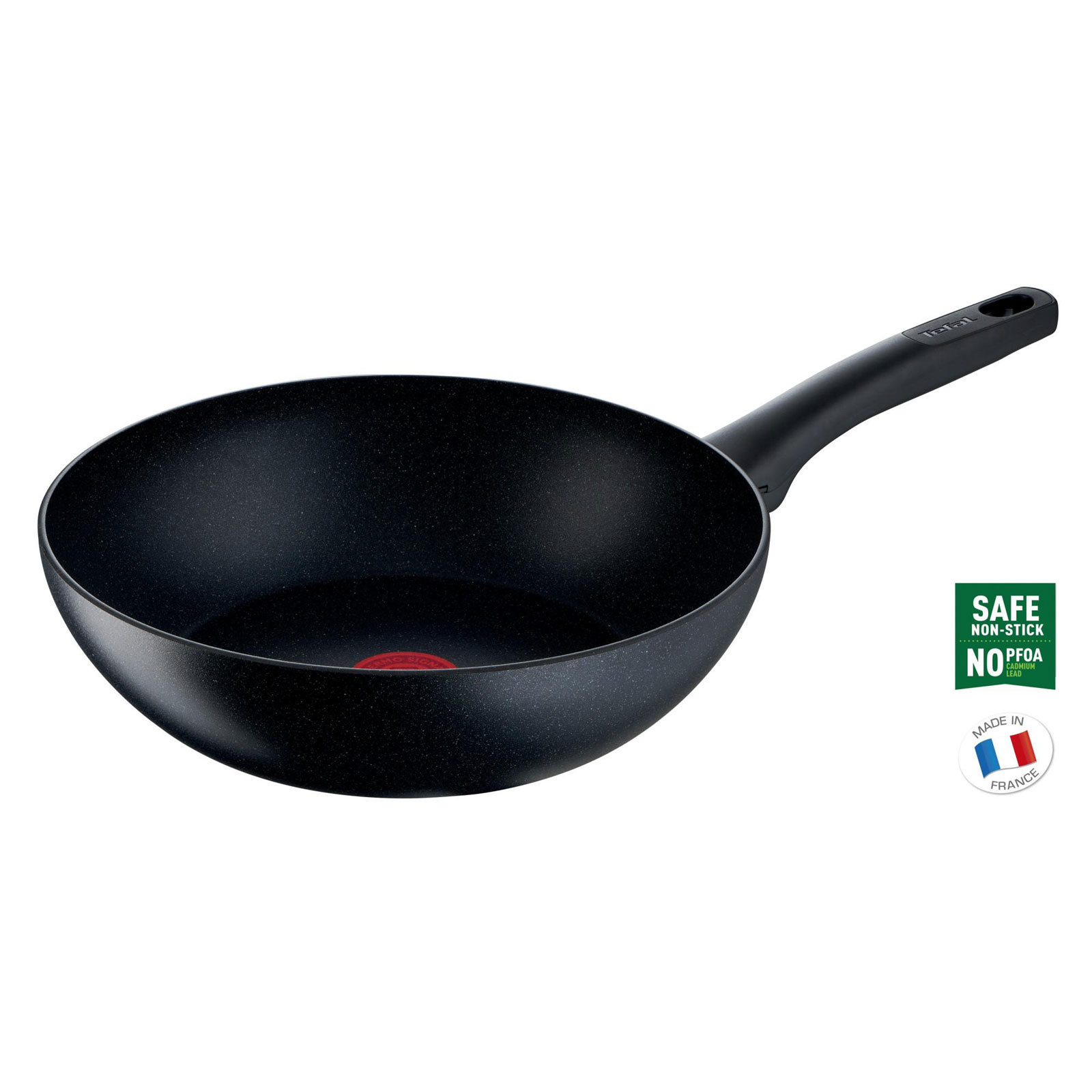 Tefal G28119 BLACK STONE Wokpfan