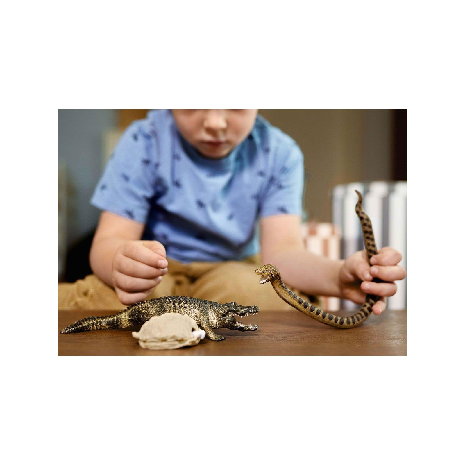 Schleich Gefahr im Sumpf Spielfiguren-Set (42625)