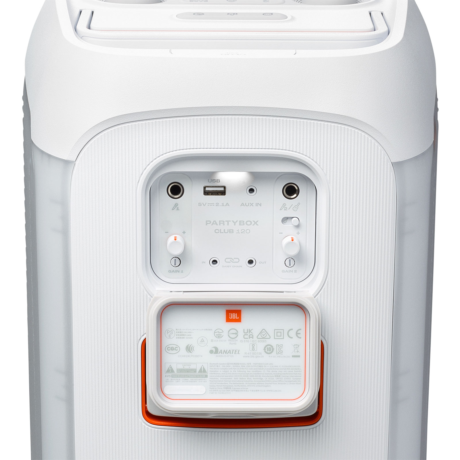 JBL CLUB 120 PARTYBOX Weiss JBL CLUB 120 PARTYBOX Weiss