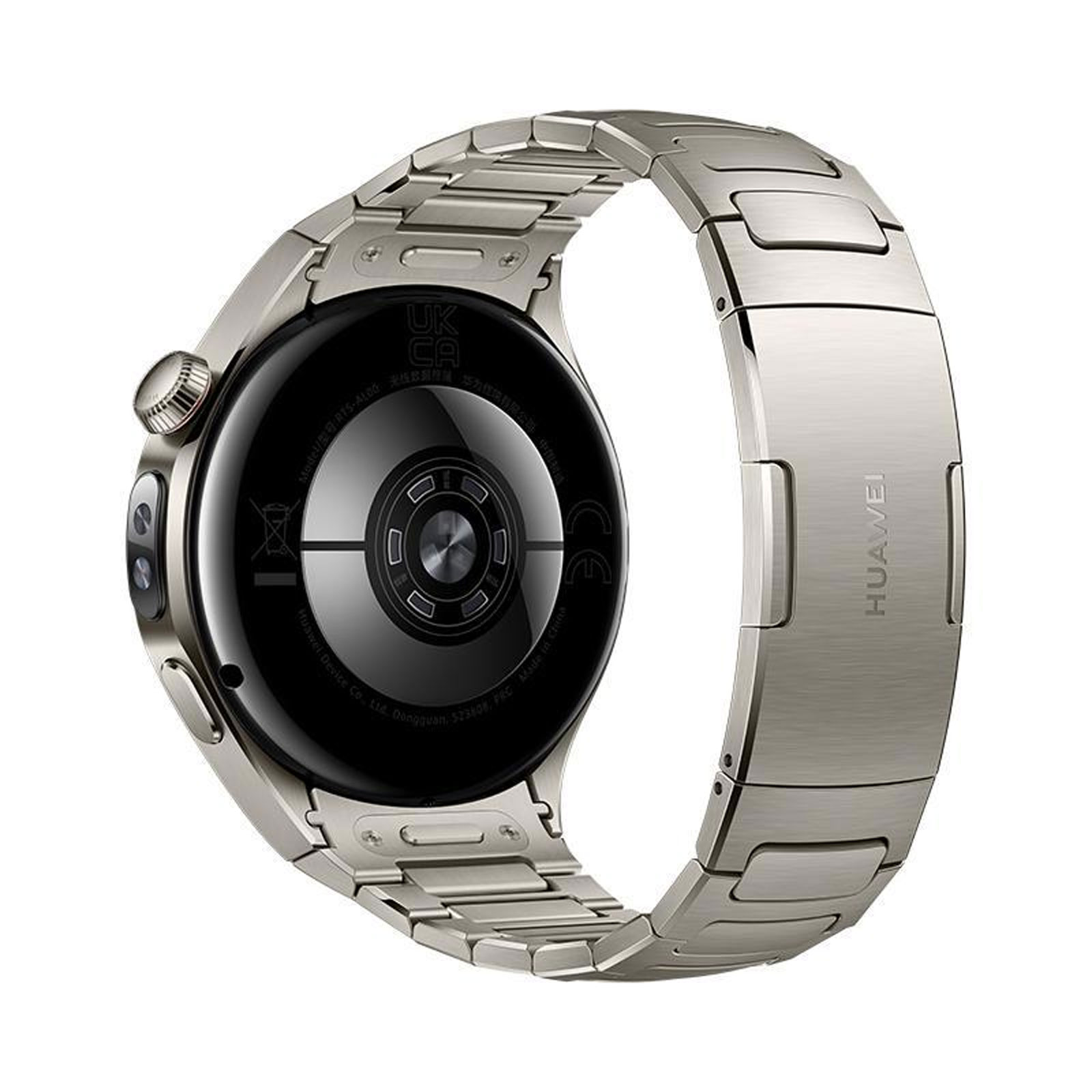 Huawei Watch 5, 46 mm, Gehäuse aus Luft- und Raumfahrt-klassifiziertem Titanium mit Titanarmband (Herzfrequenzmessung, Schlafüberwachung, Schrittzähler)