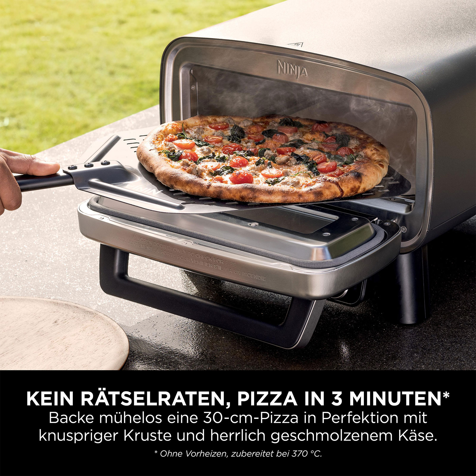 Ninja MO201EU Artisan Outdoor-Elektro-Pizzaofen