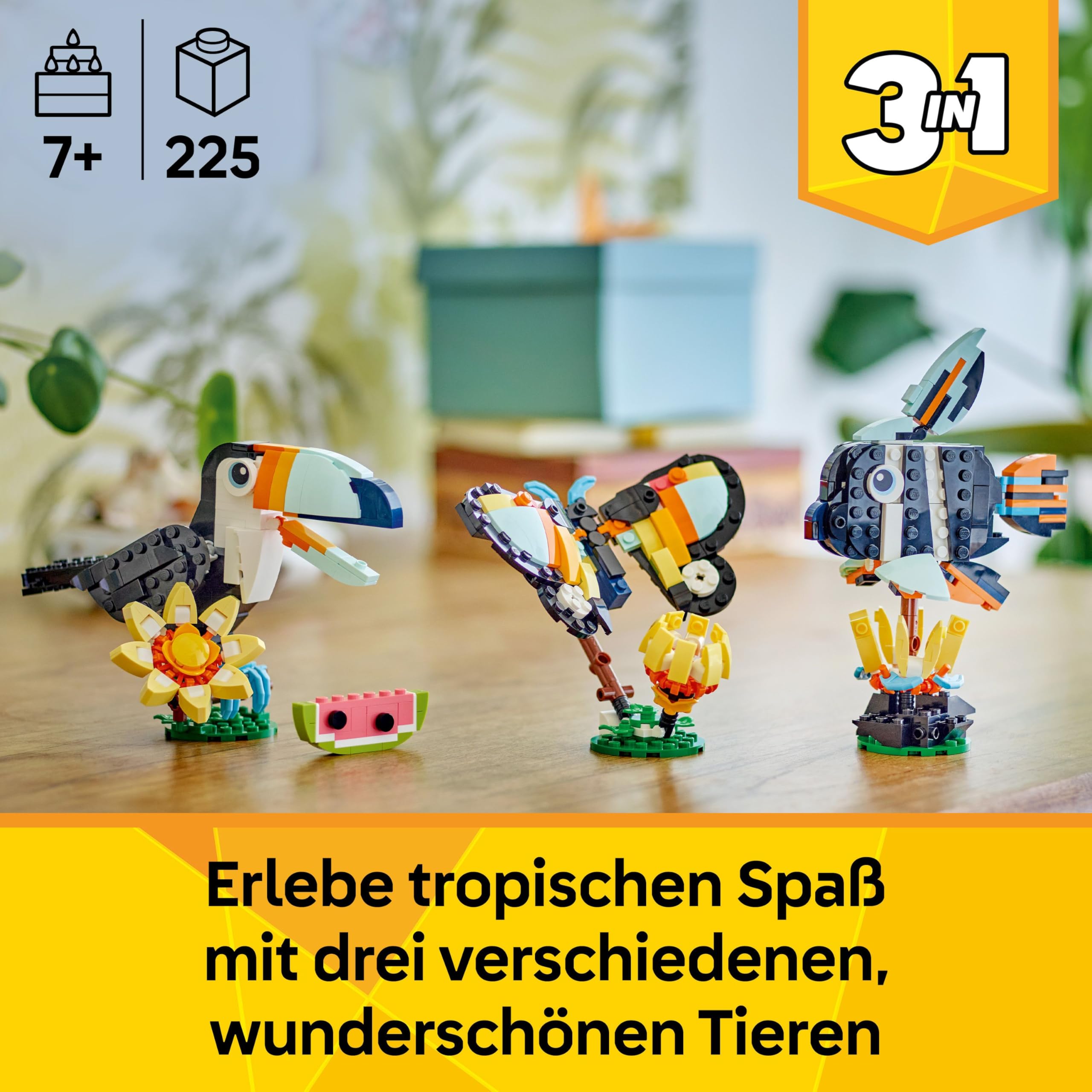 LEGO Creator Wilde Tiere: Tropischer Tukan 31173
