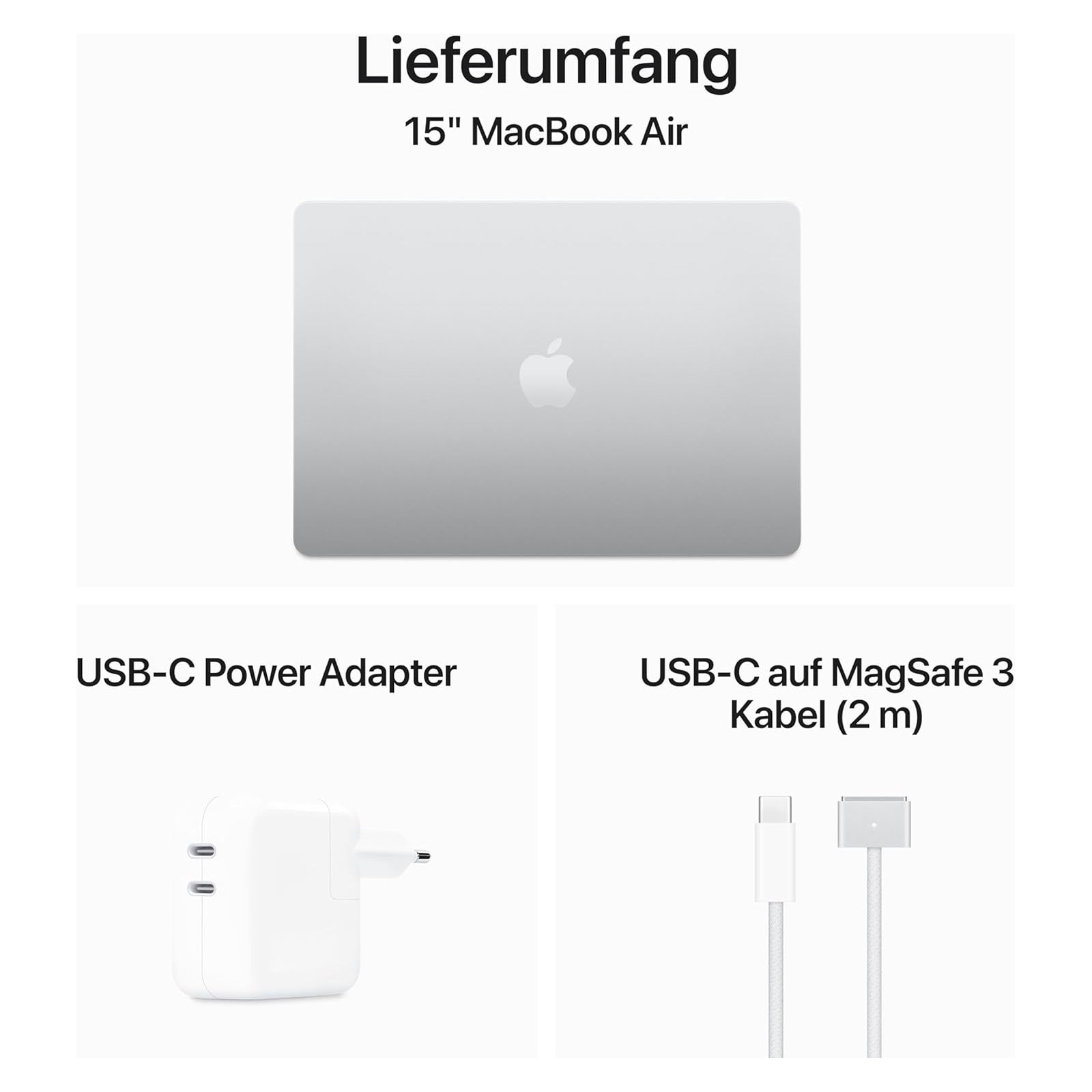 Apple MacBook Air, 15 Zoll, Space Grau