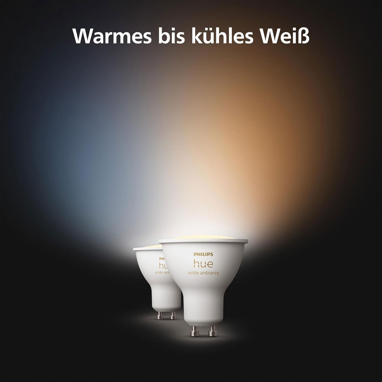 Philips Hue W GU10 2x 2x230lm