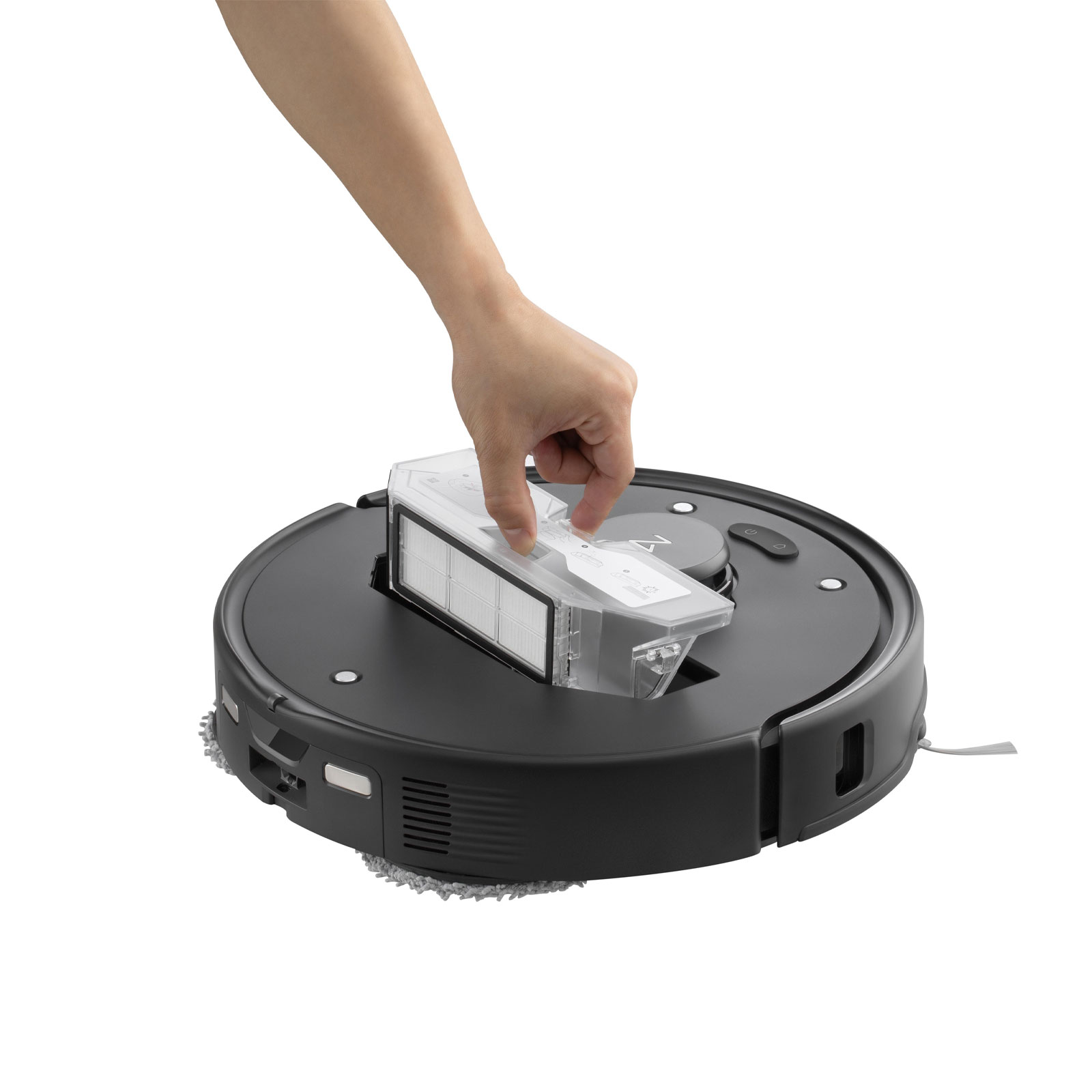 Roborock Qrevo Edge 5V1 black Saugroboter mit Wischfunktion