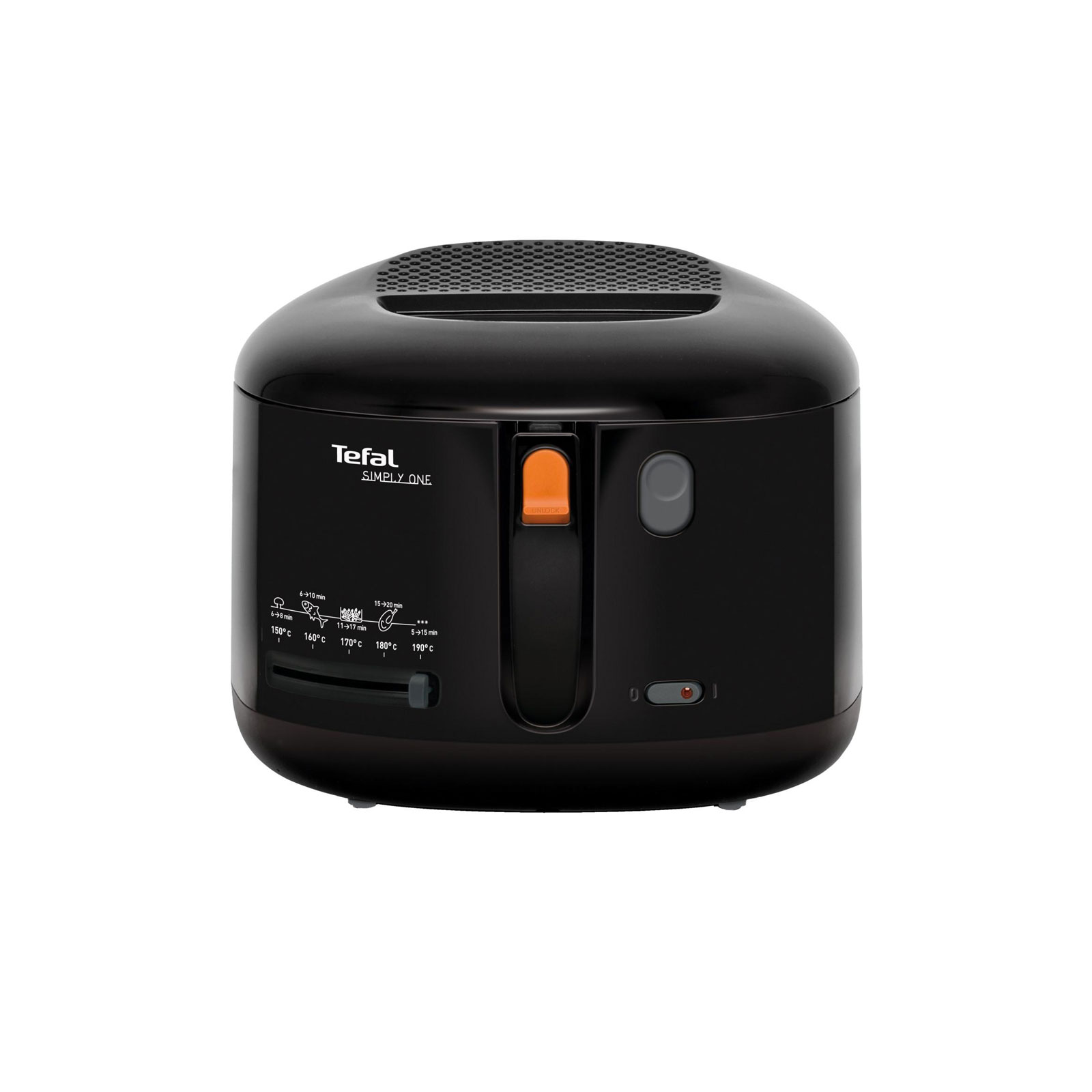 Tefal FF1608 Simply One Fritteuse schwarz