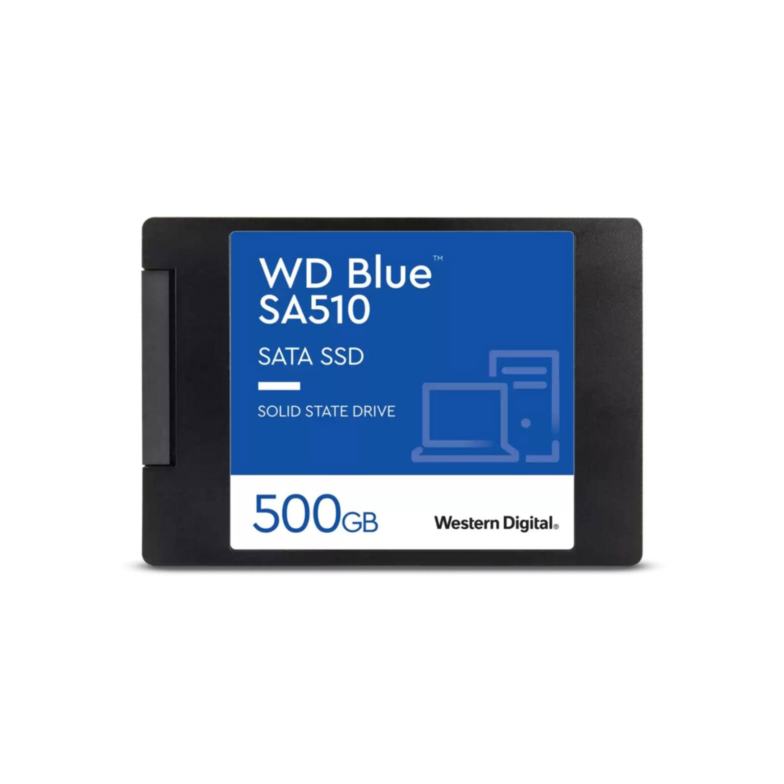 WD (Western Digital) WD Blue 500GB SA510 Sata3 2,5" 7mm WDS500G3B0A Interne SSD-Festplatte